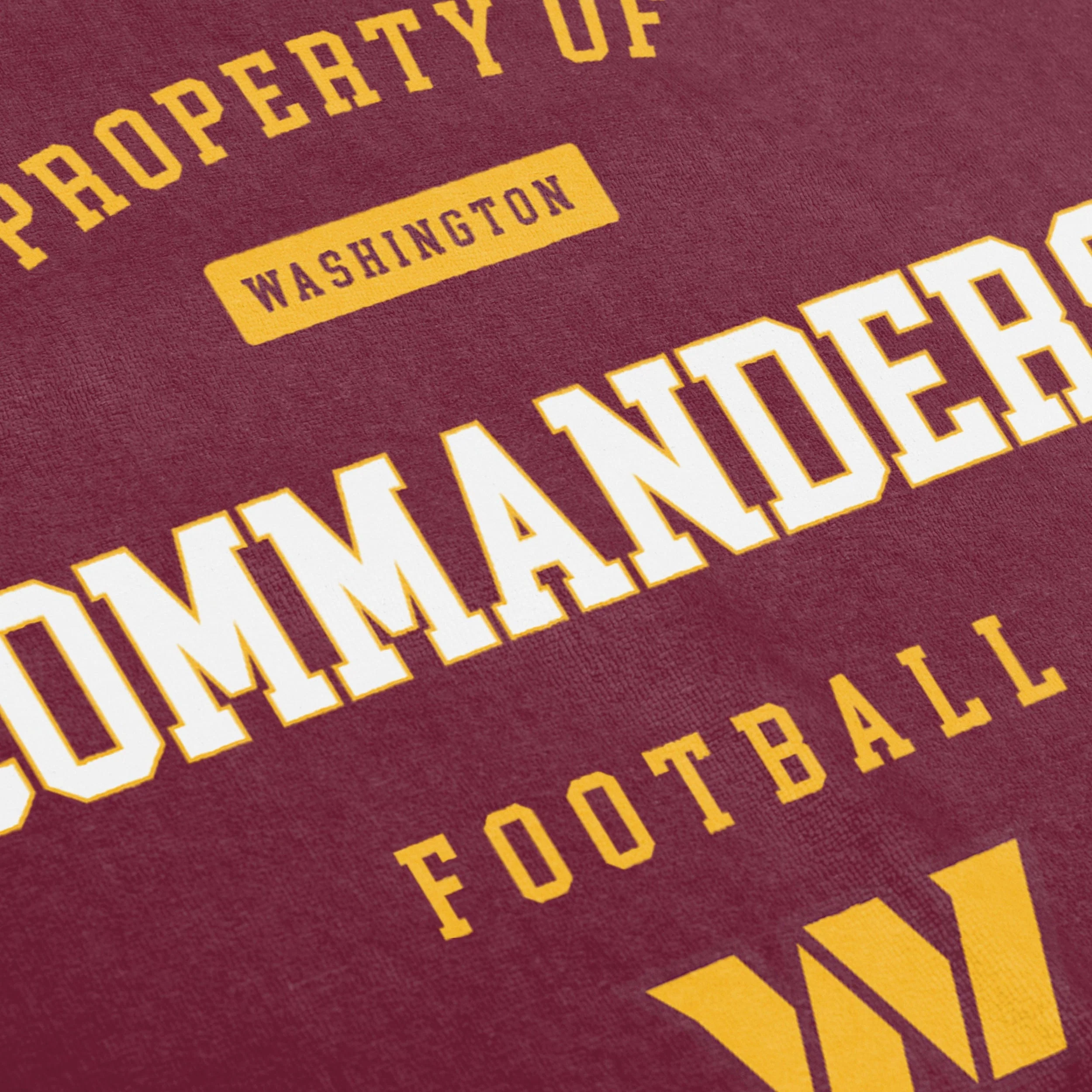 Washington Commanders NFL Property Of Beach Towel - Image 2