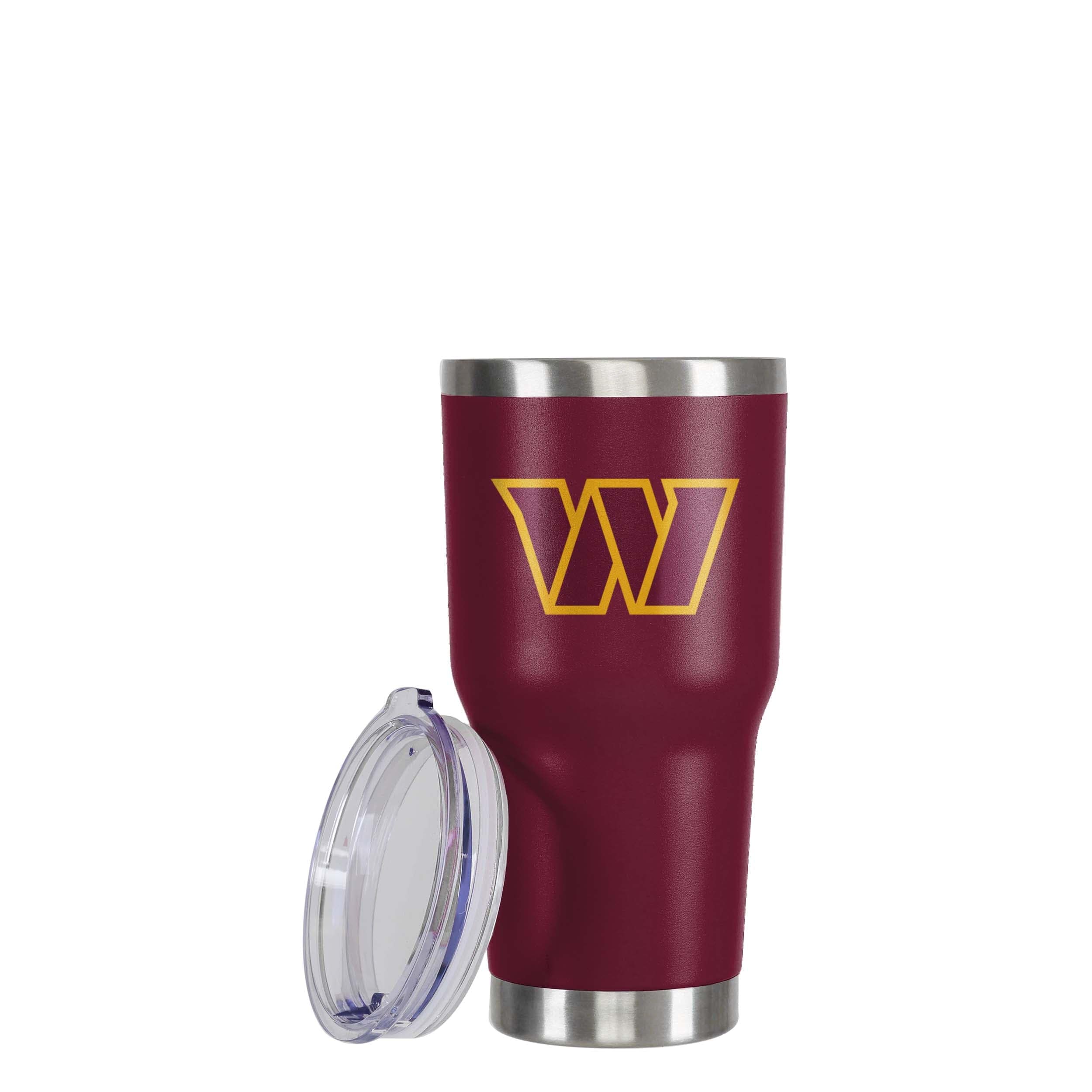 Washington Commanders NFL Red Team Logo 30 oz Tumbler - Image 3