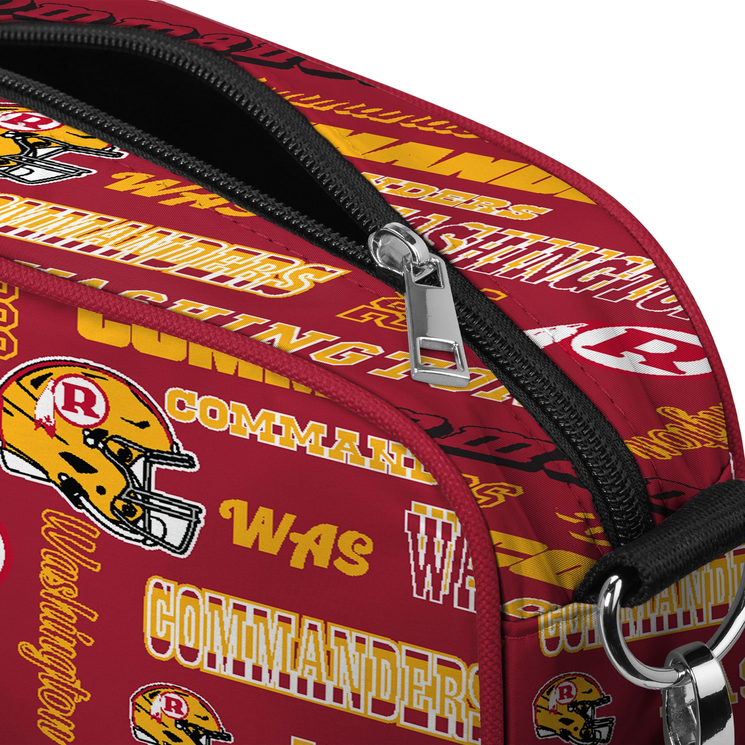 Washington Commanders NFL Repeat Retro Print Nylon Crossbody Bag - Image 5