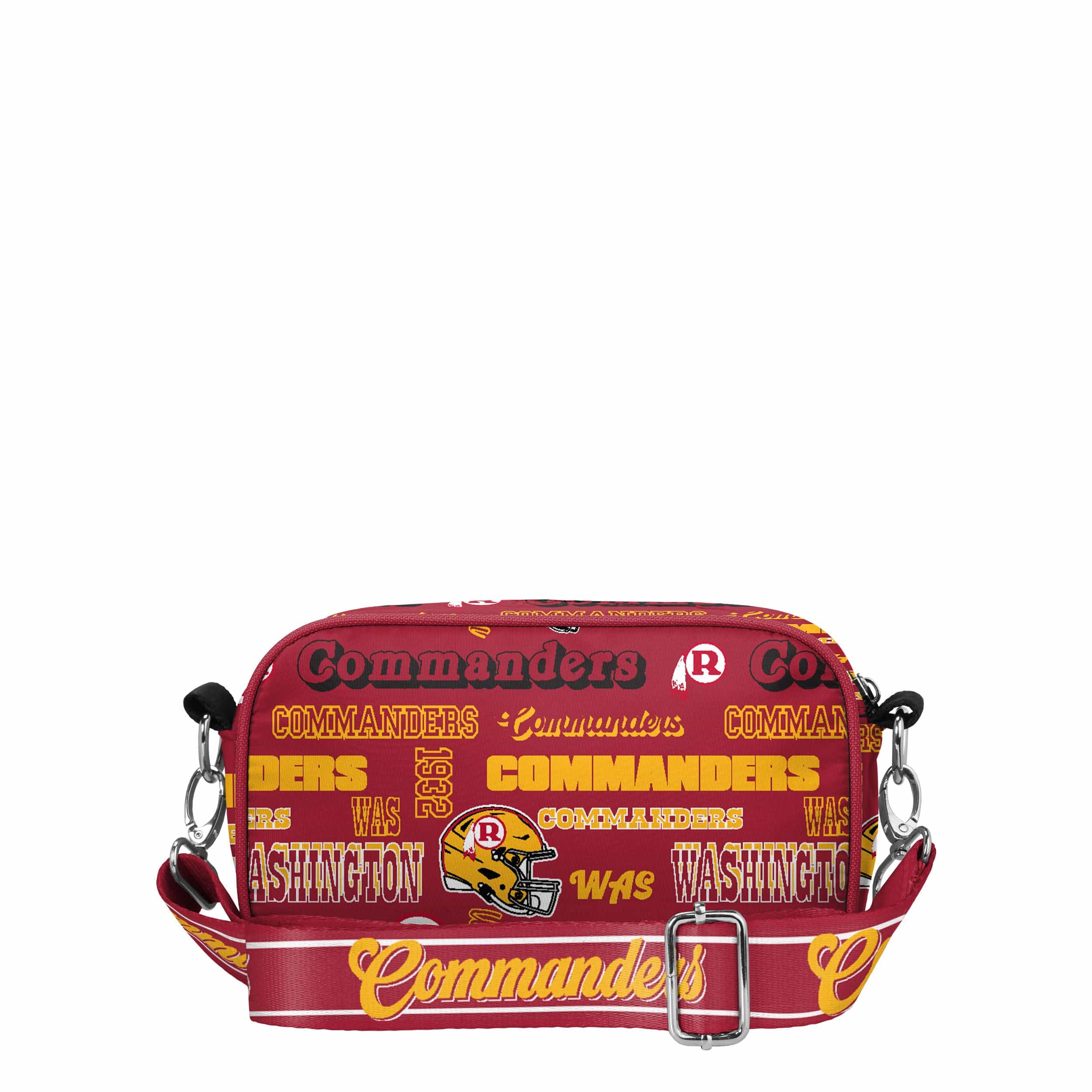Washington Commanders NFL Repeat Retro Print Nylon Crossbody Bag - Image 6