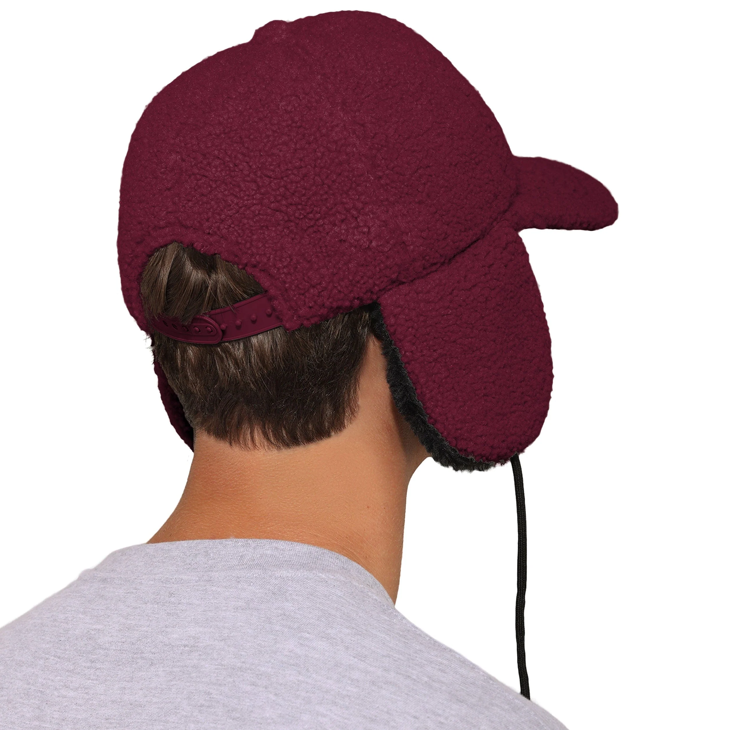 Washington Commanders NFL Sherpa Trapper Cap - Image 4