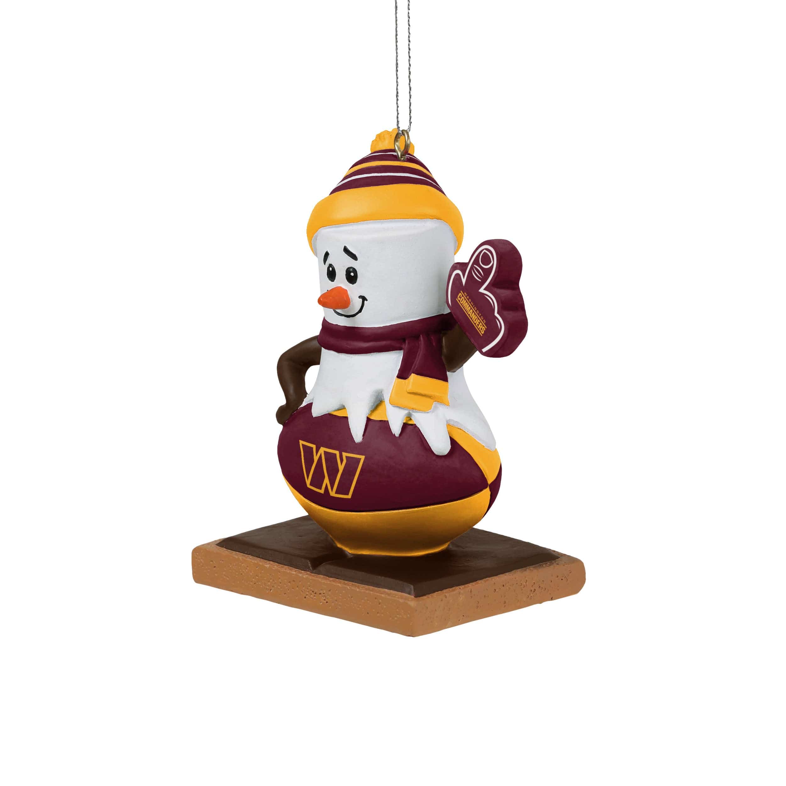 Washington Commanders NFL Smore On Ball Ornament - Image 2
