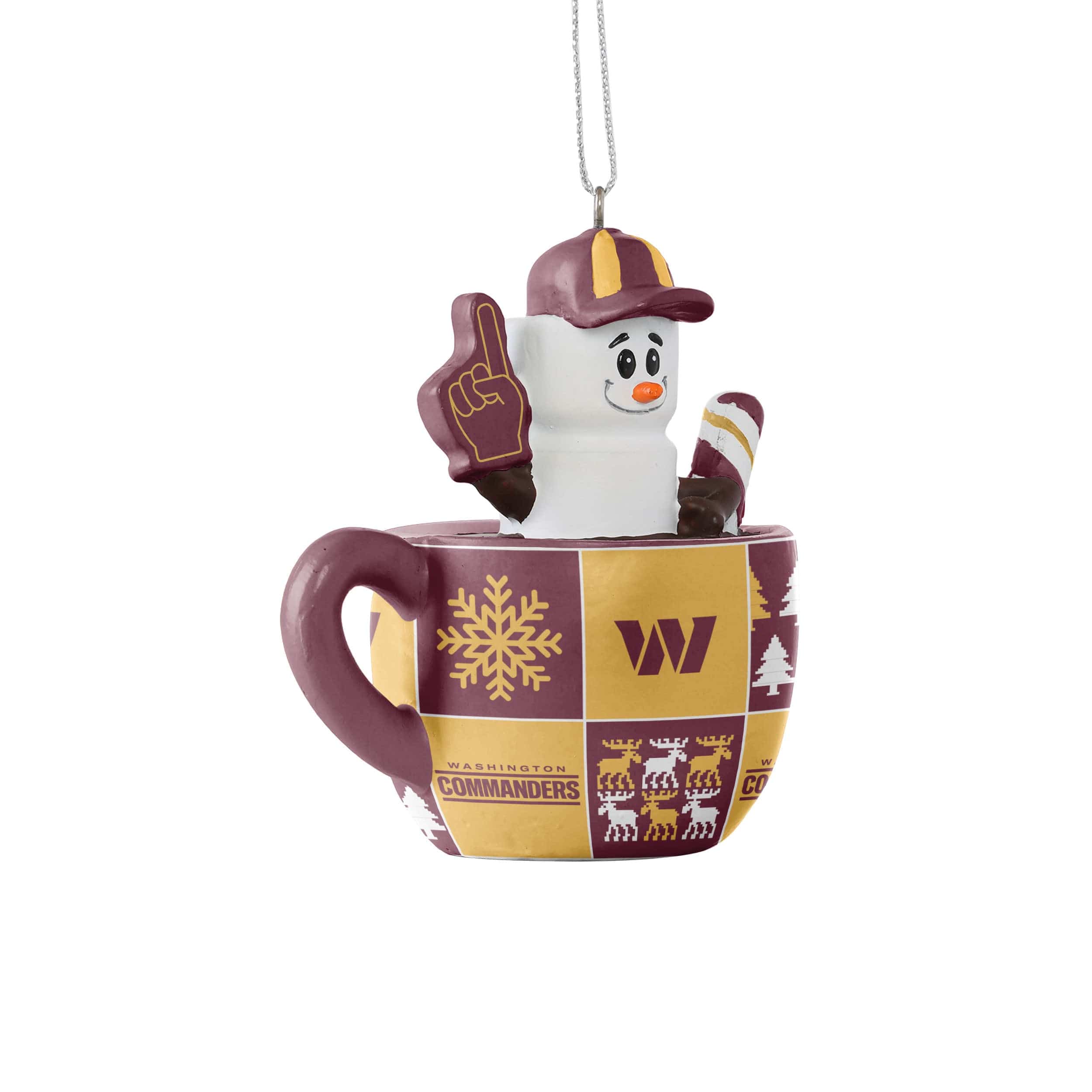Washington Commanders NFL Smores Mug Ornament - Image 2