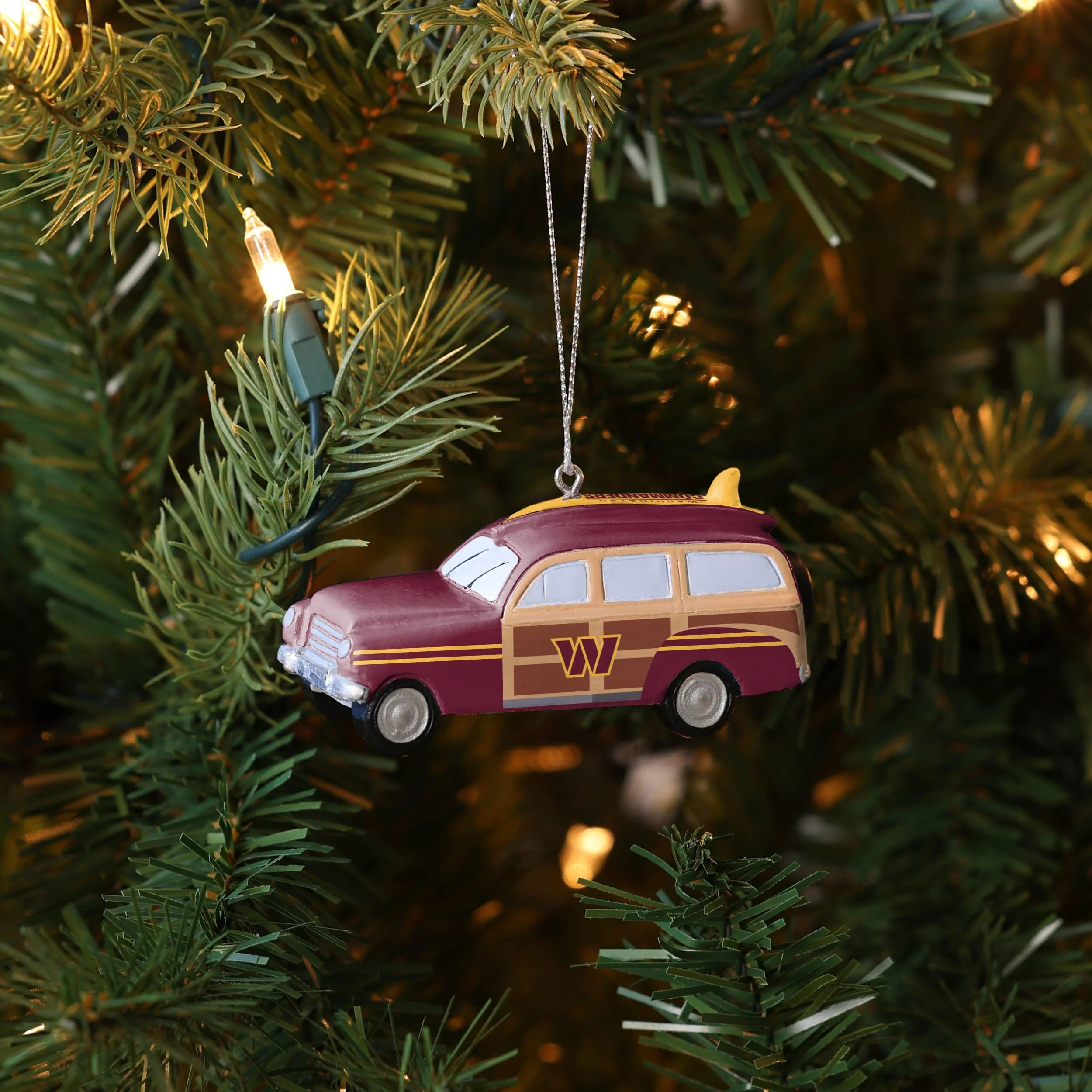 Washington Commanders NFL Station Wagon Ornament - Image 4