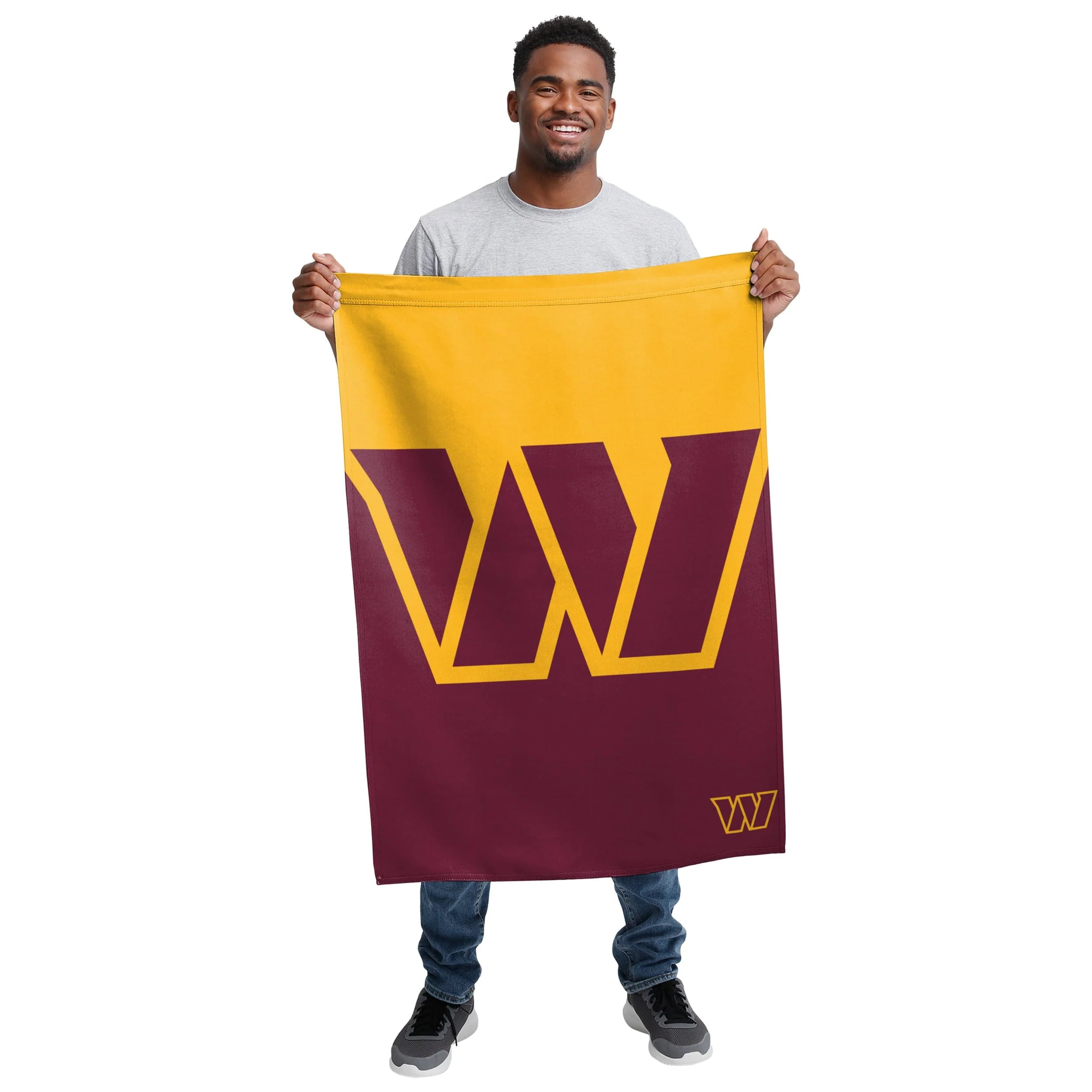 Washington Commanders NFL Vertical Flag - Image 2