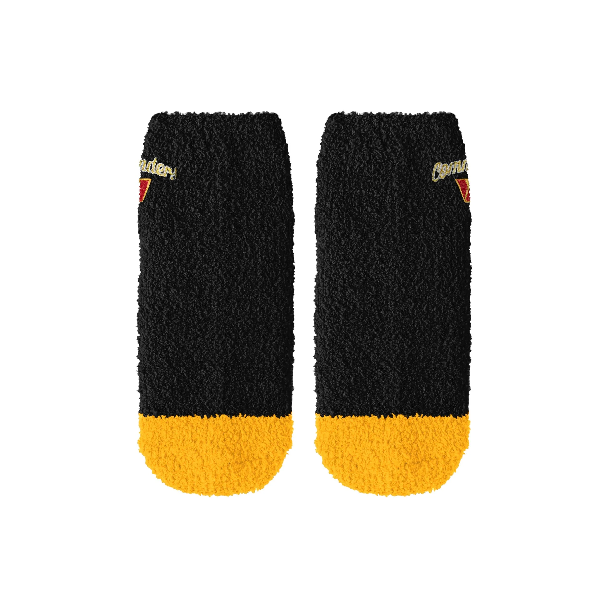 Washington Commanders NFL Womens 2 Pack Script Logo Fuzzy Ankle Socks - Image 5