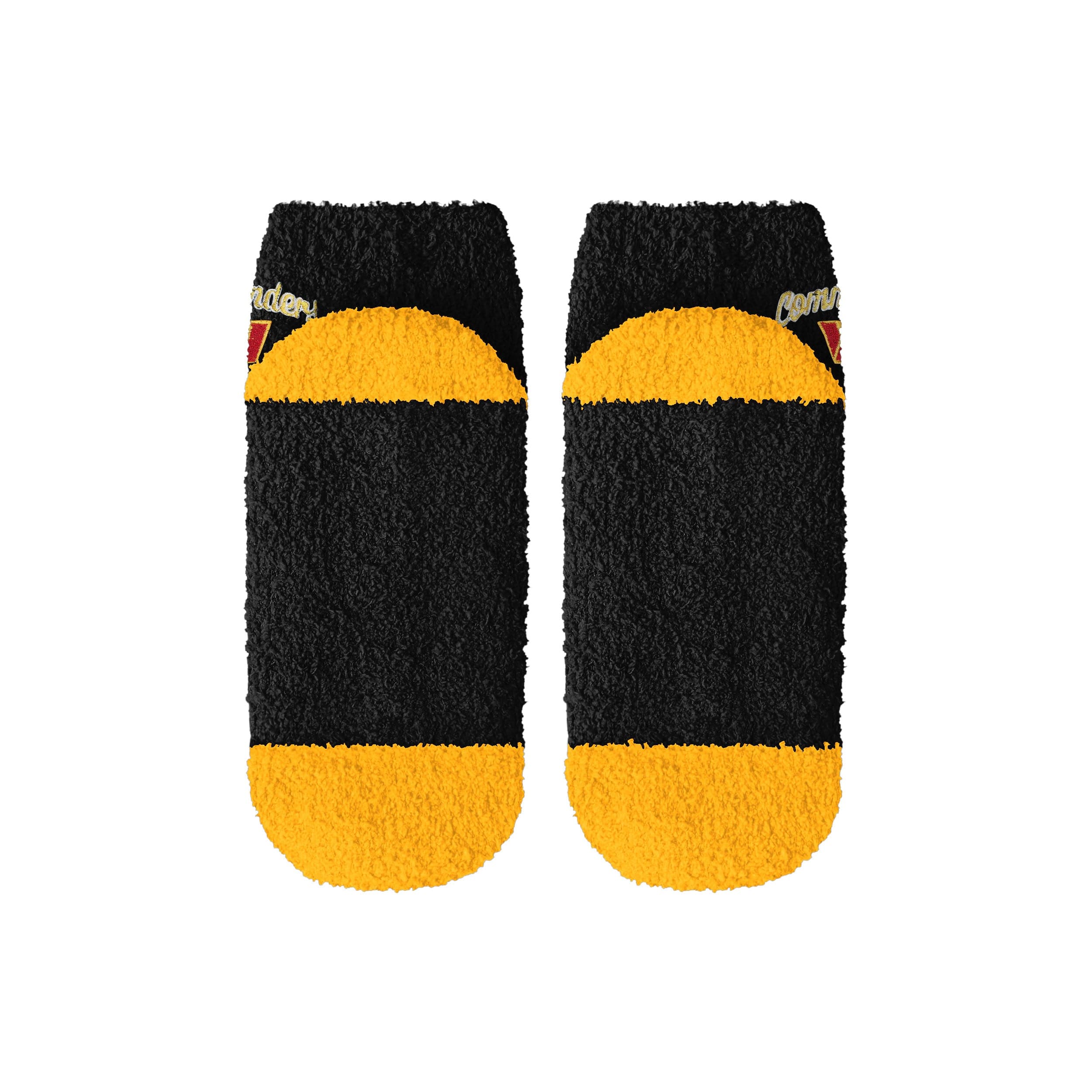 Washington Commanders NFL Womens 2 Pack Script Logo Fuzzy Ankle Socks - Image 6