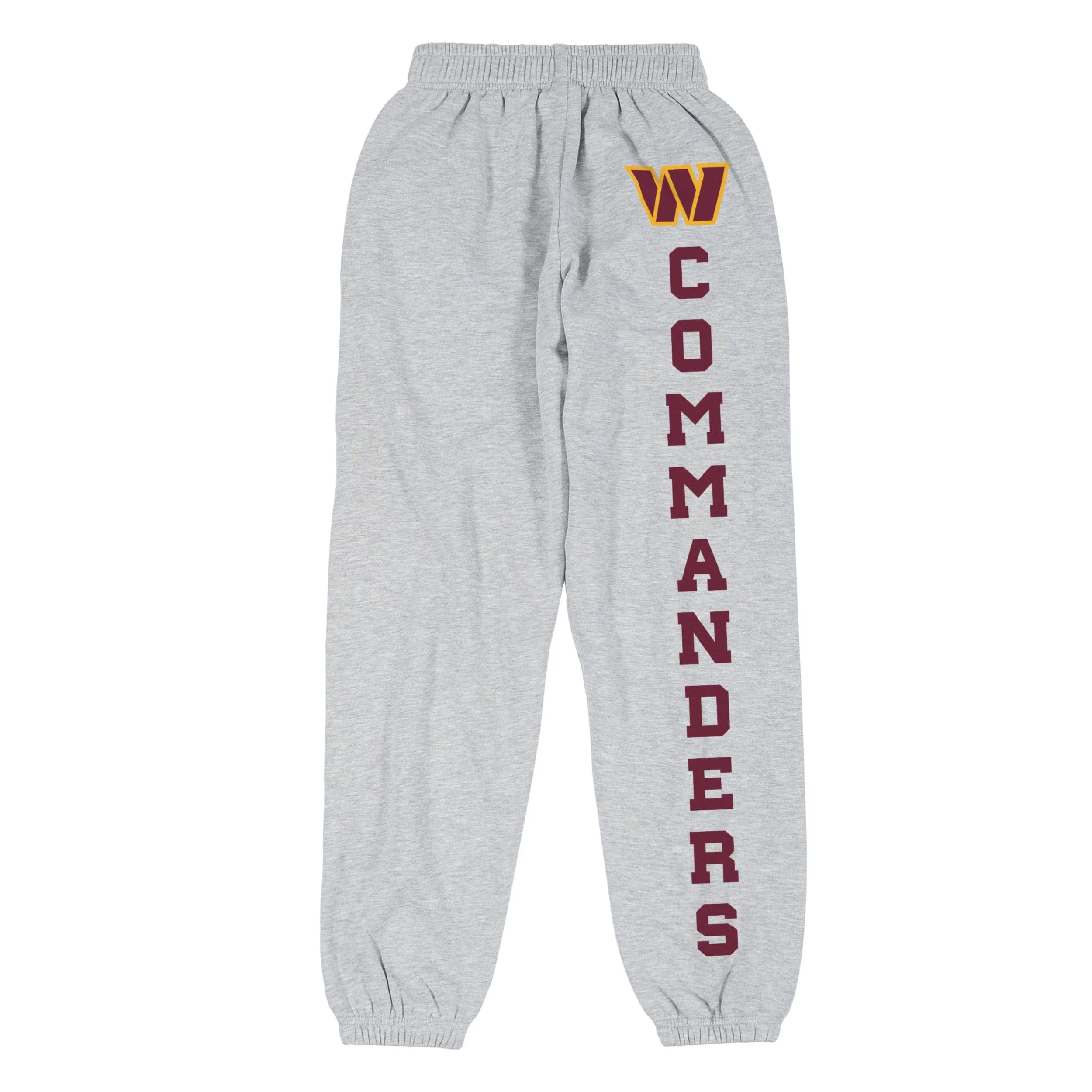 Washington Commanders NFL Womens Big Wordmark Gray Sweatpants - Image 5