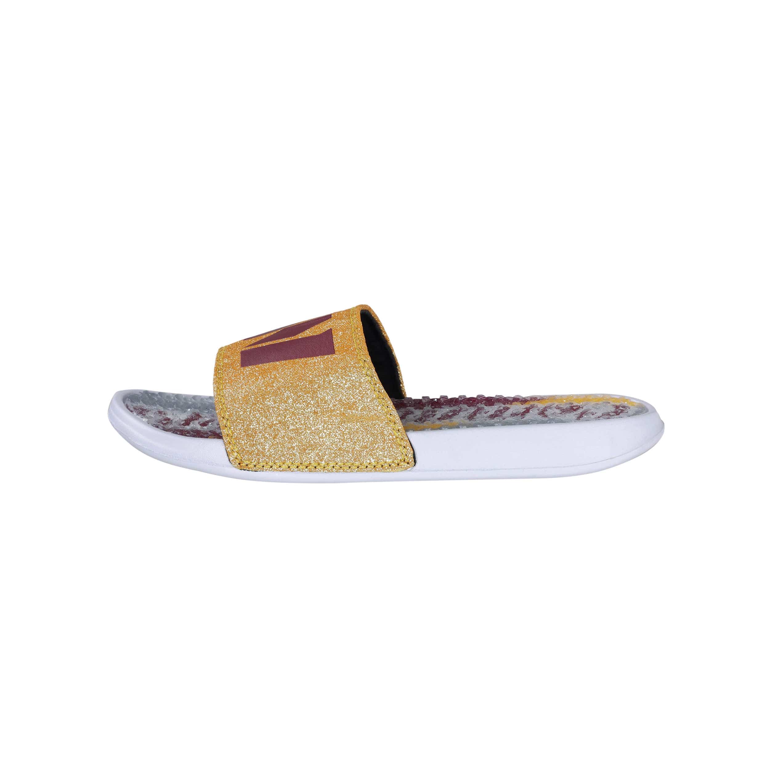 Washington Commanders NFL Womens Glitter Gel Slide - Image 5