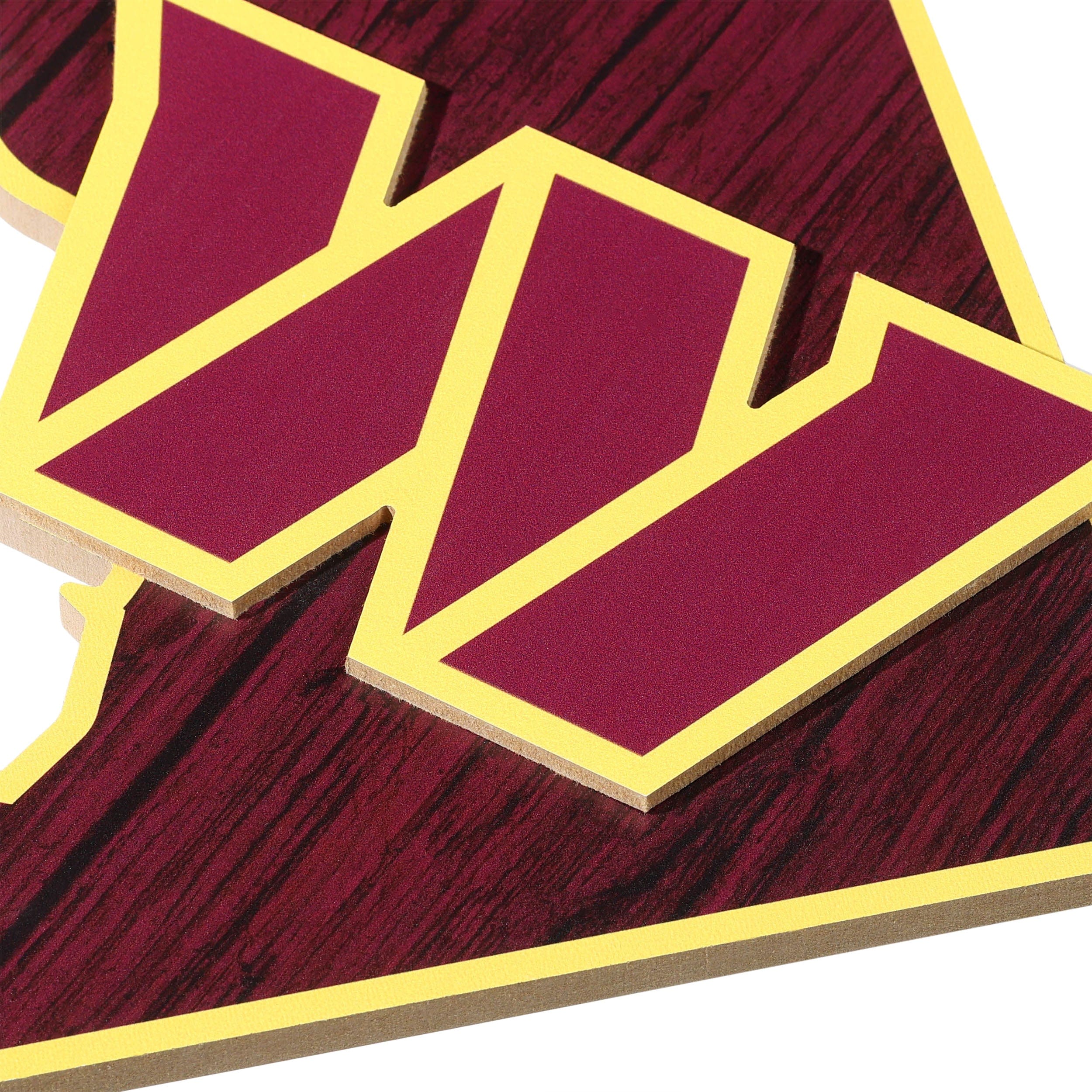 Washington Commanders NFL Wood State Sign - Image 3