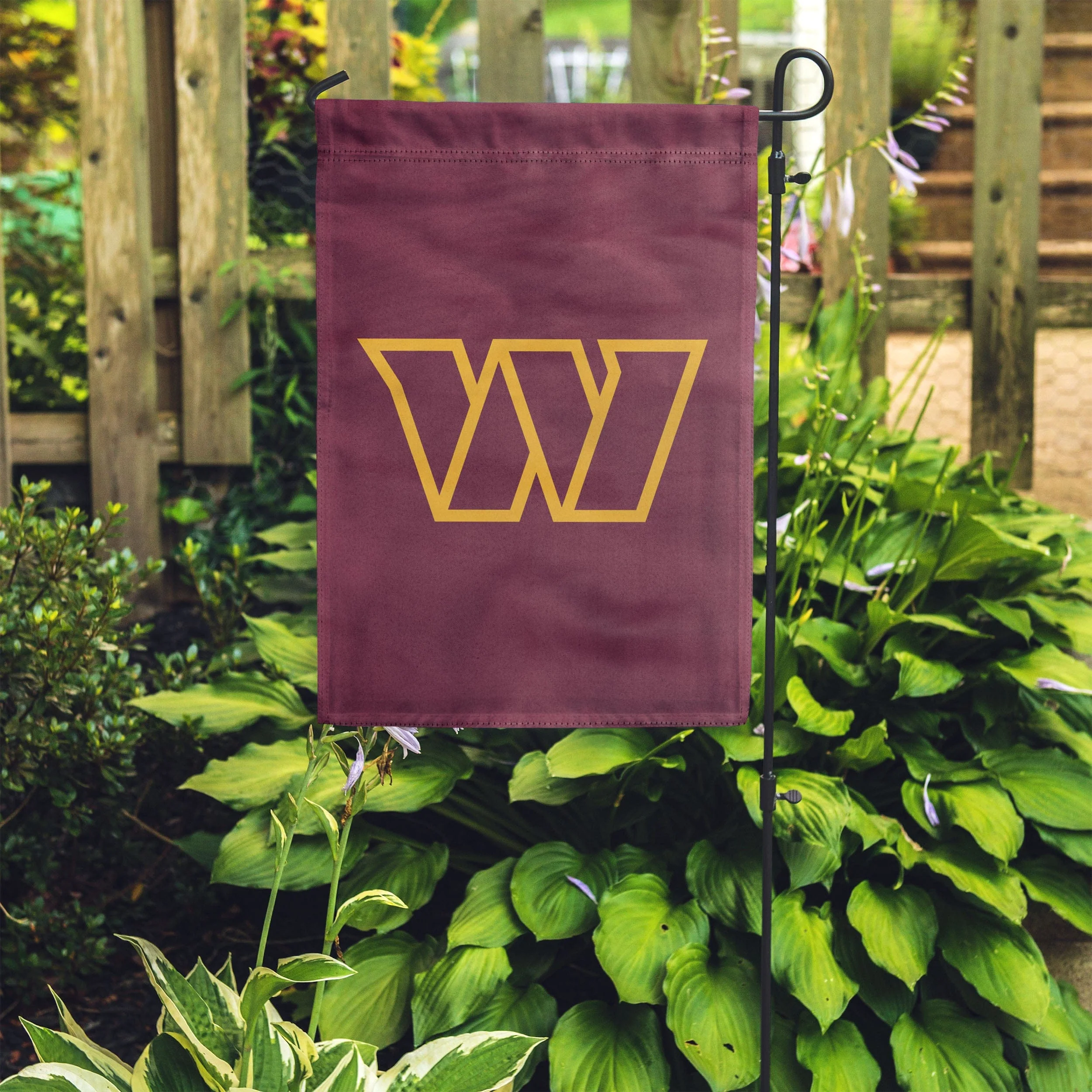 Washington Commanders Solid Garden Flag - Image 4