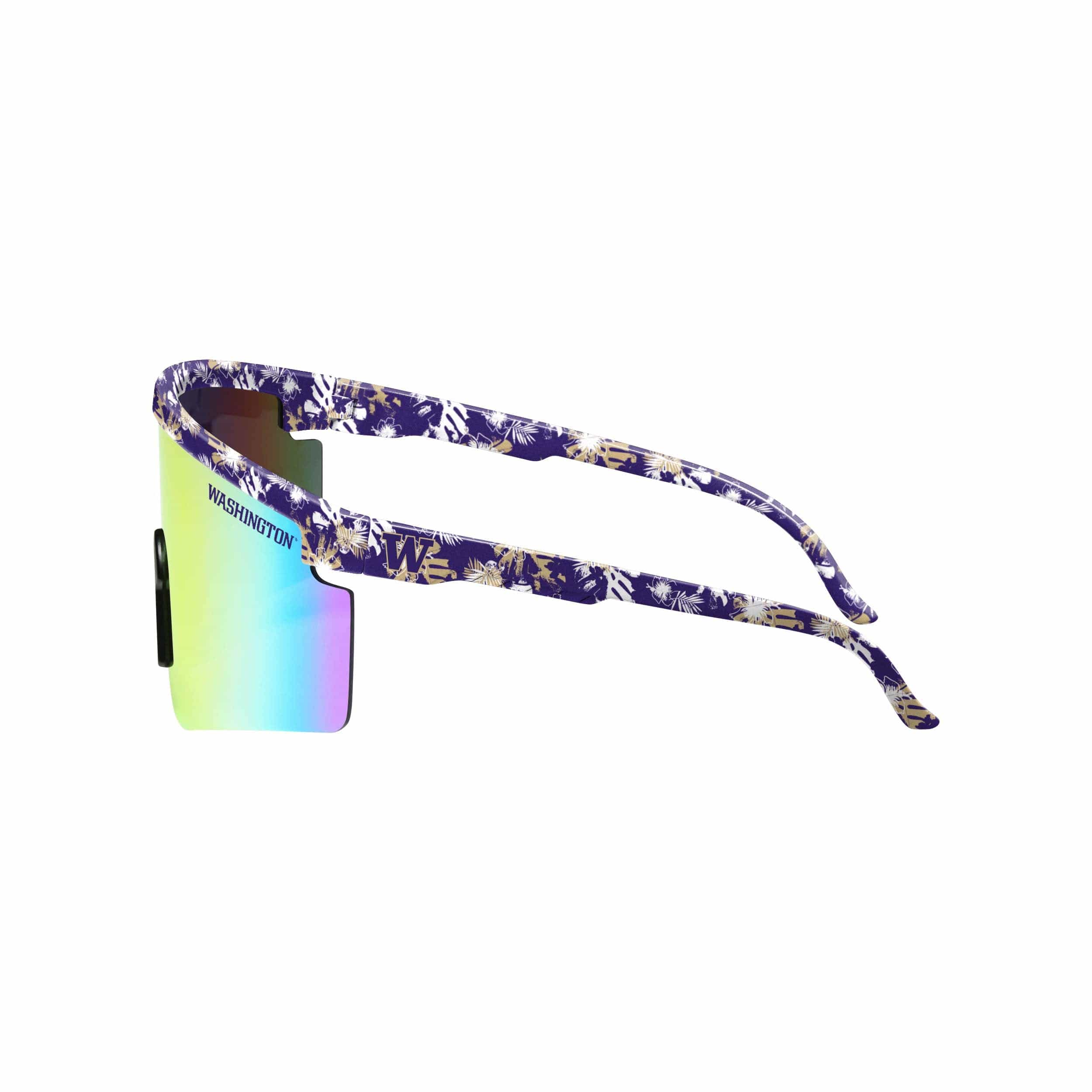 Washington Huskies NCAA Floral Large Frame Sunglasses - Image 3