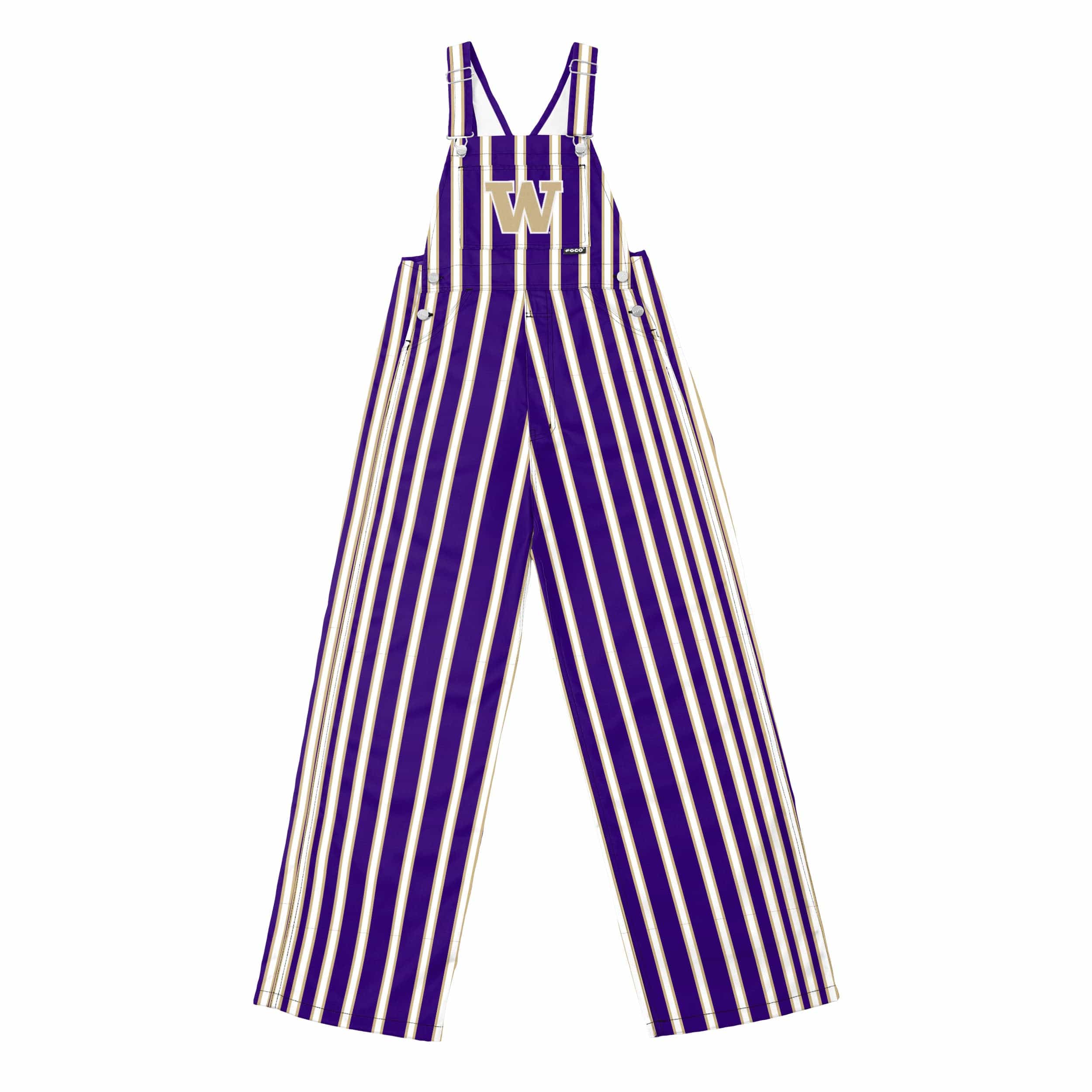 Washington Huskies NCAA Mens Sideline Spirit Bib Overalls - Image 7
