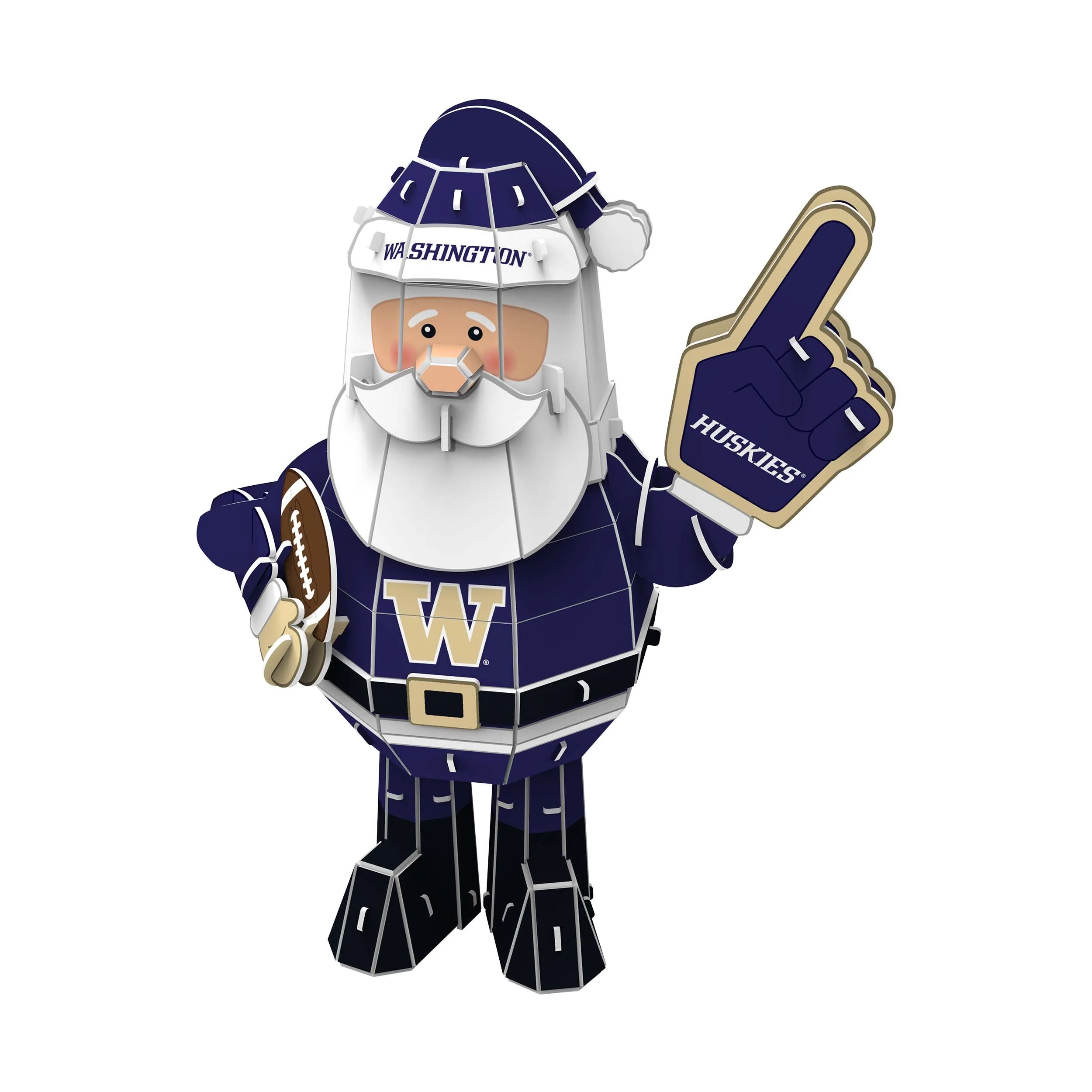 Washington Huskies NCAA PZLZ Santa