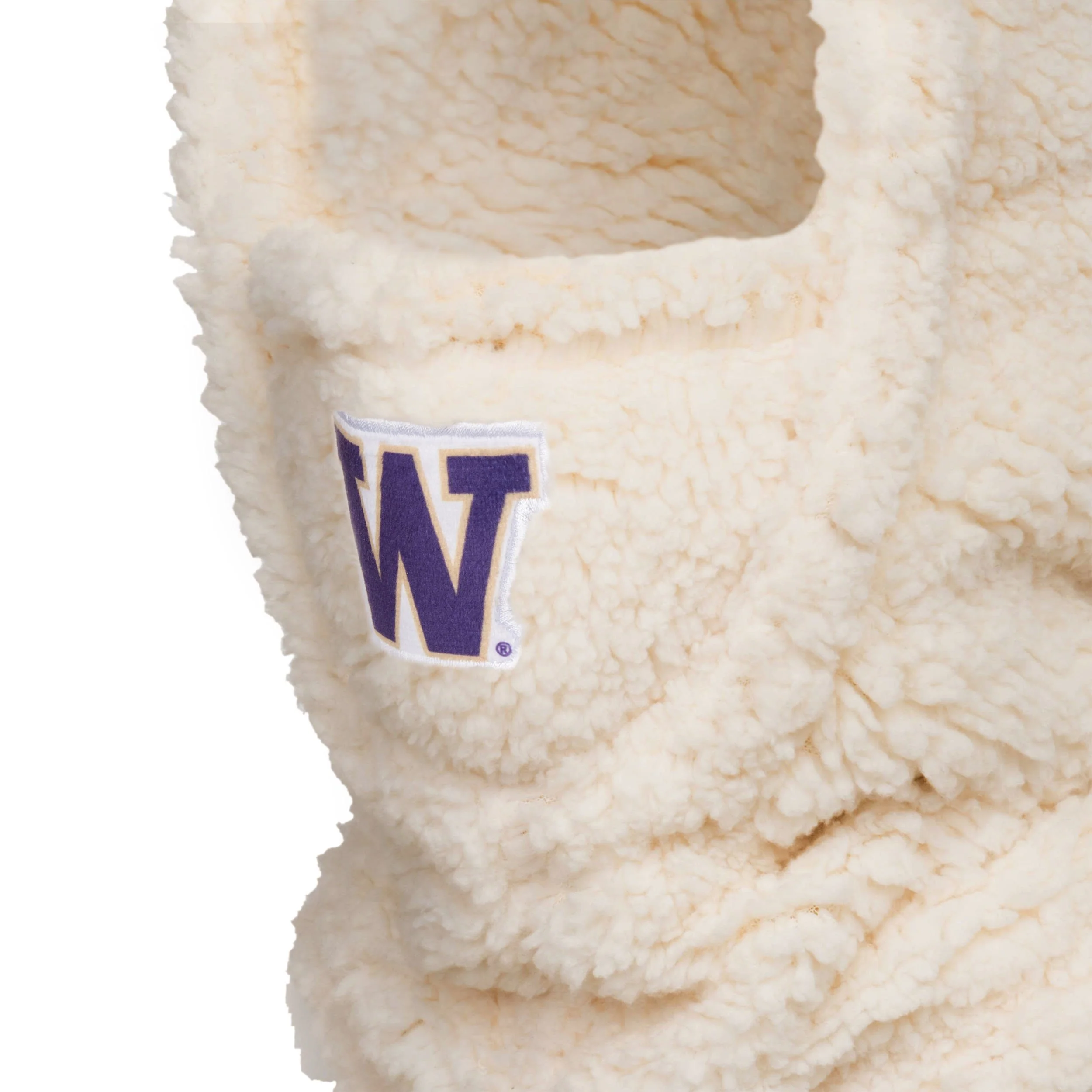 Washington Huskies NCAA Sherpa Hooded Gaiter - Image 3