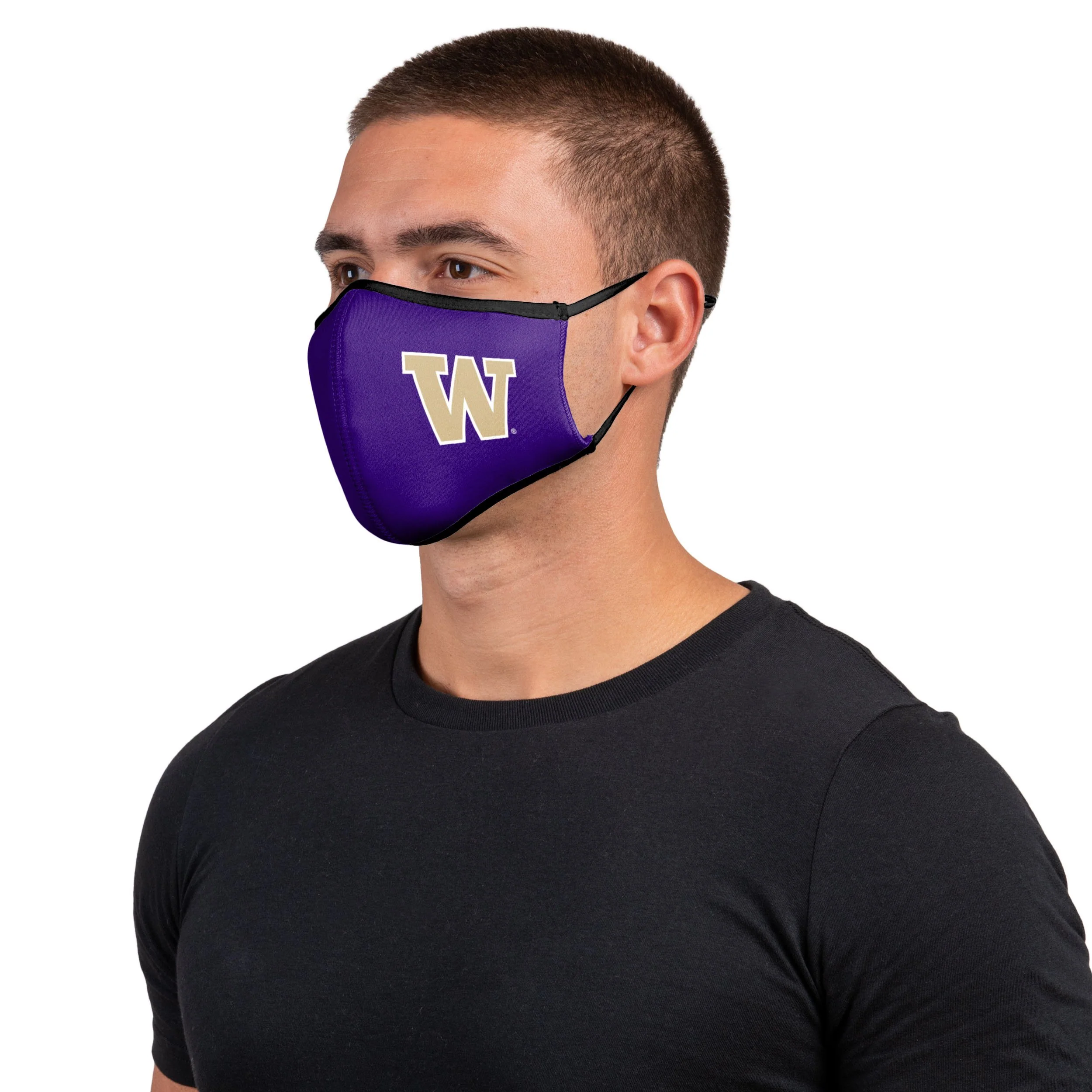 Washington Huskies NCAA Sport 3 Pack Face Cover - Image 2