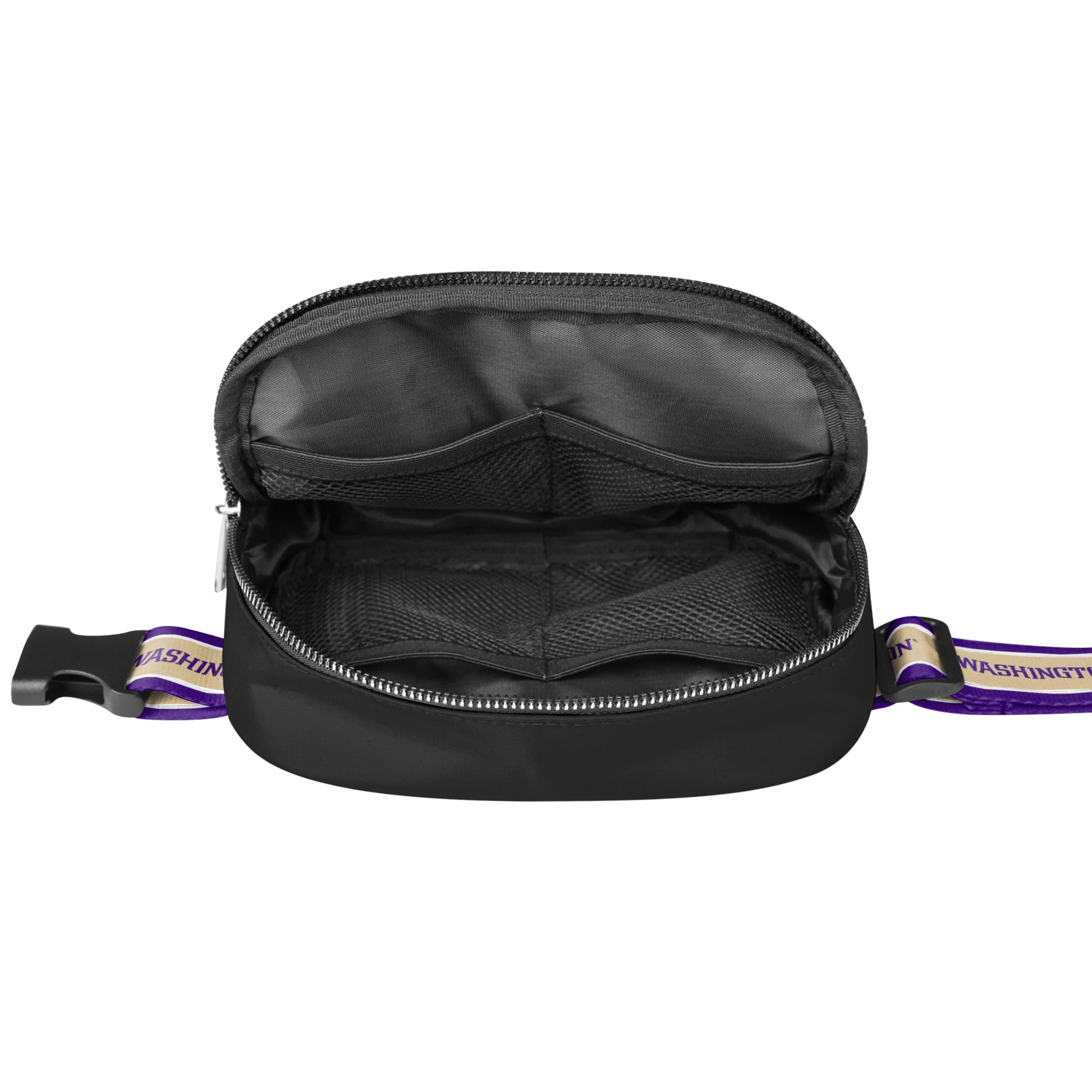 Washington Huskies NCAA Team Wordmark Crossbody Belt Bag - Image 5