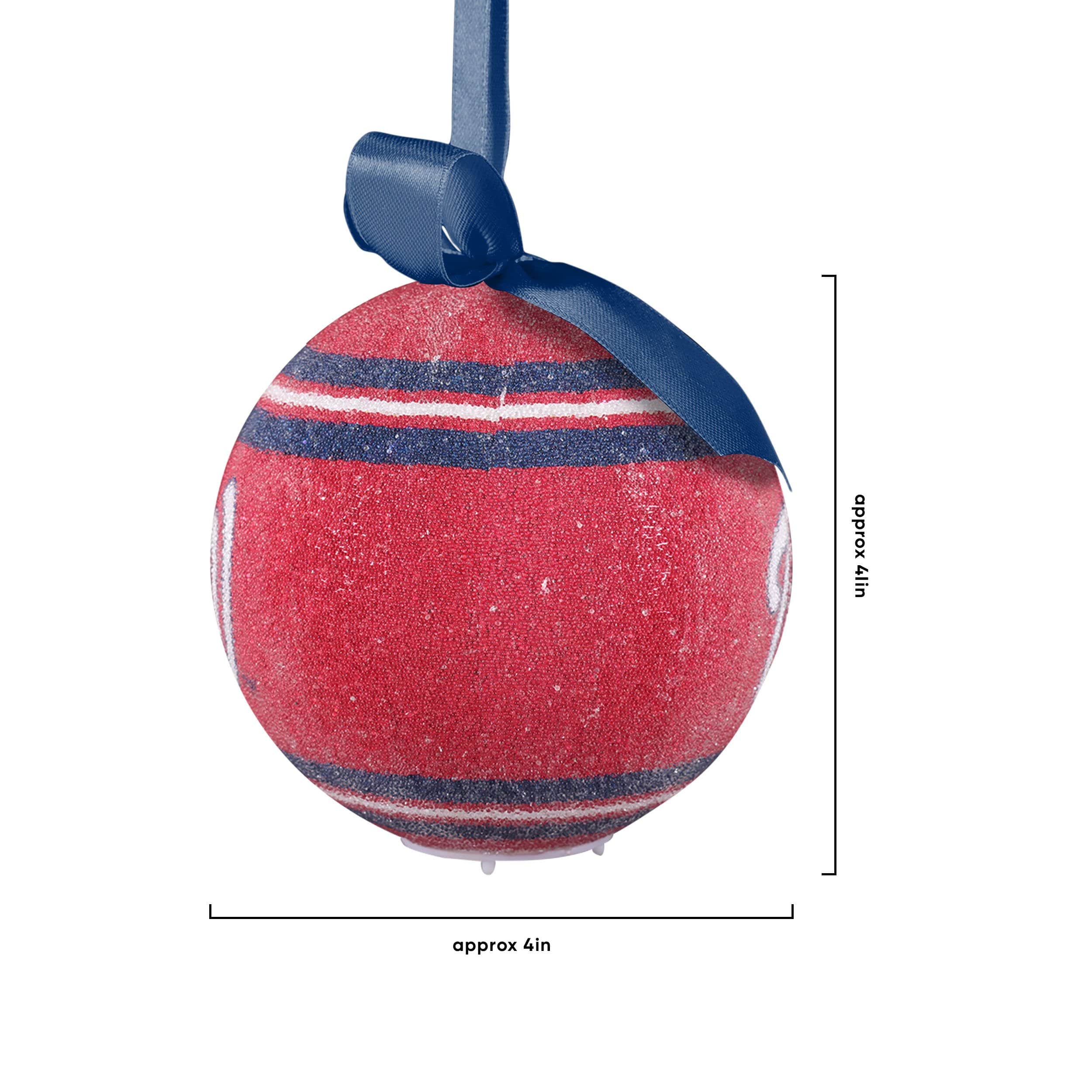 Washington Nationals MLB LED Shatterproof Ball Ornament - Image 4
