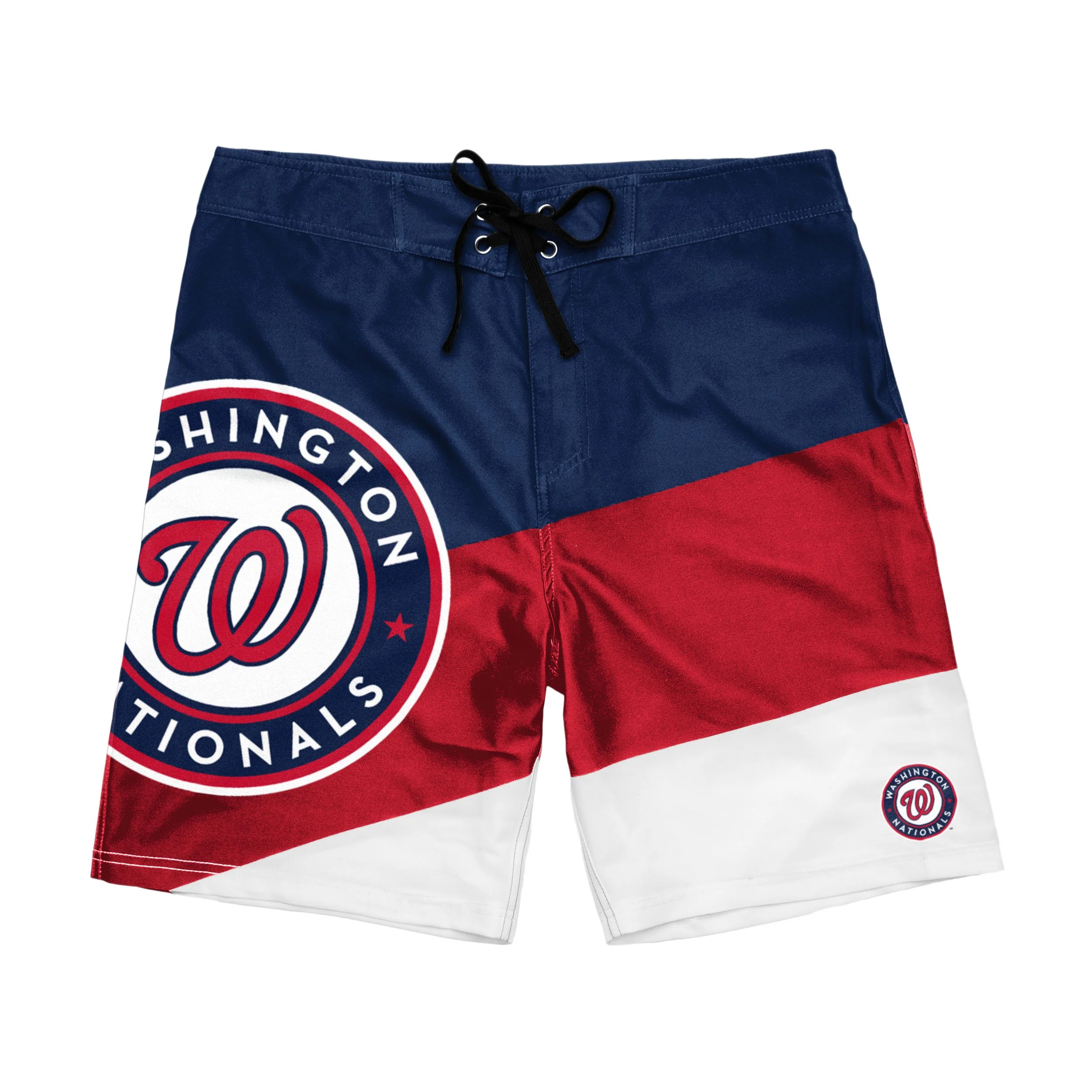 Washington Nationals MLB Mens Color Dive Boardshorts - Image 3