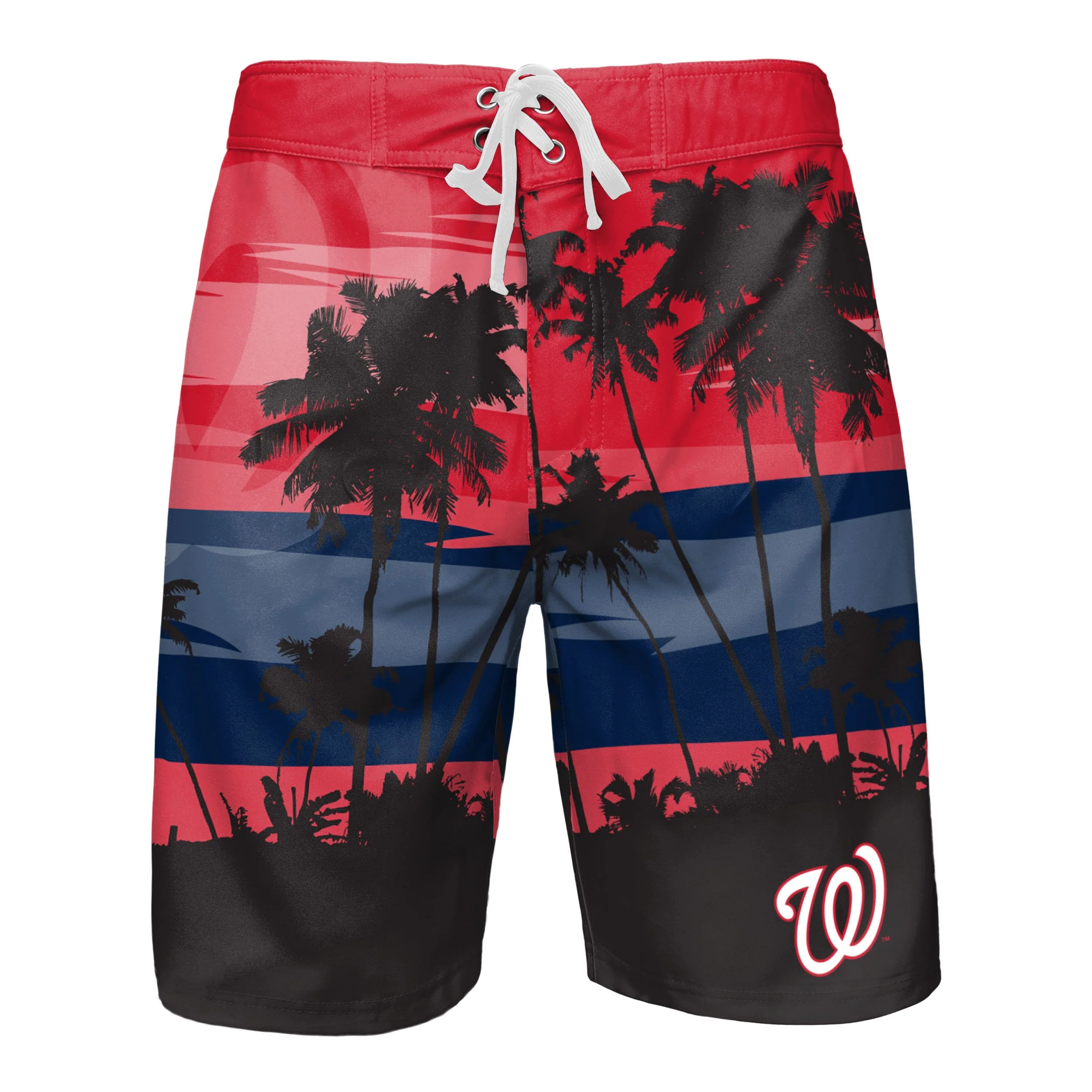 Washington Nationals MLB Mens Sunset Boardshorts