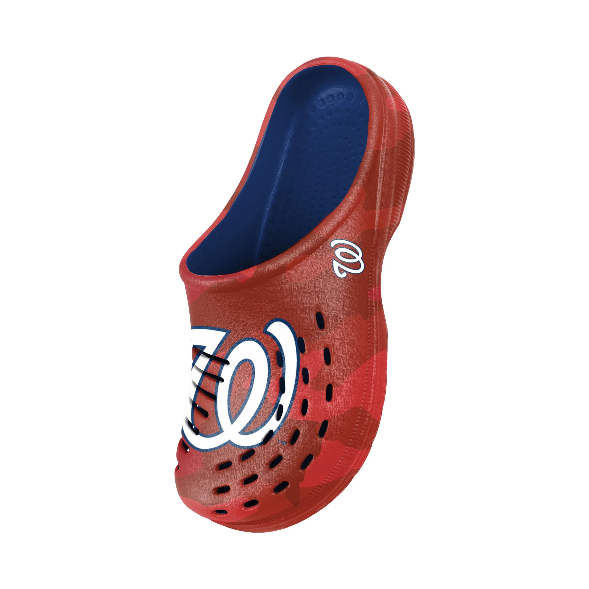 Washington Nationals MLB Mens Tonal Camo Clog - Image 3