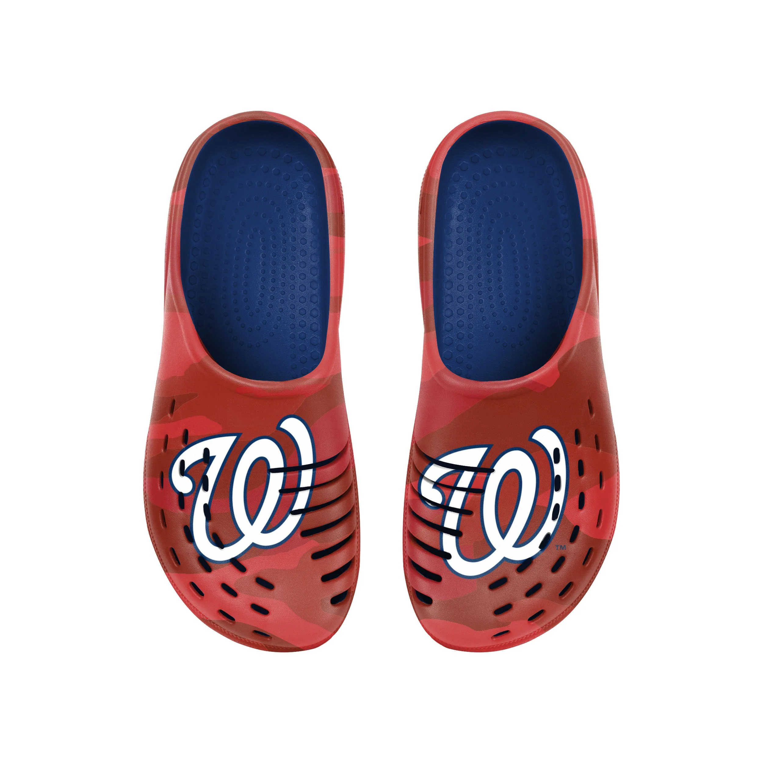 Washington Nationals MLB Mens Tonal Camo Clog - Image 4