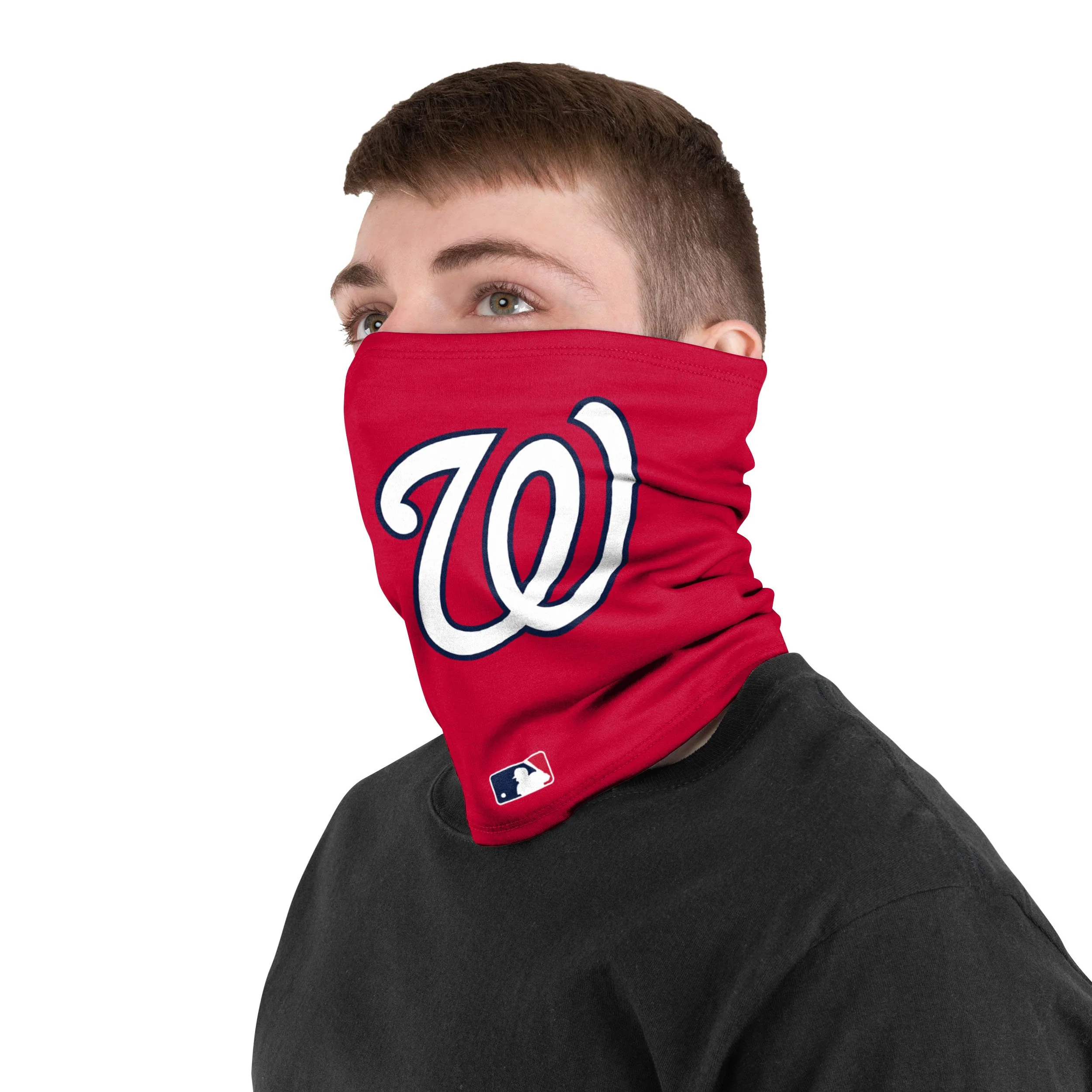 Washington Nationals MLB On-Field Red UV Gaiter Scarf - Image 3