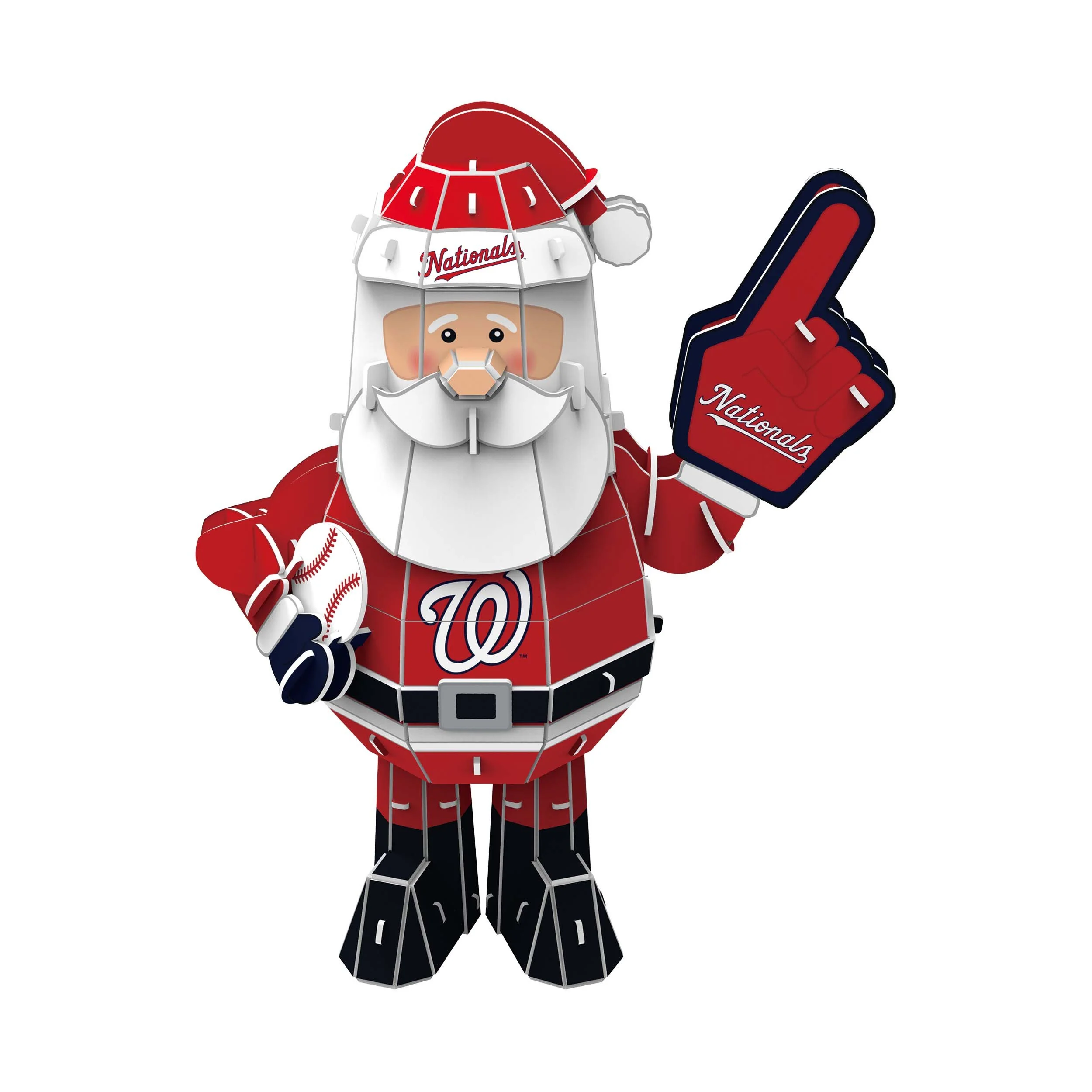 Washington Nationals MLB PZLZ Santa - Image 2