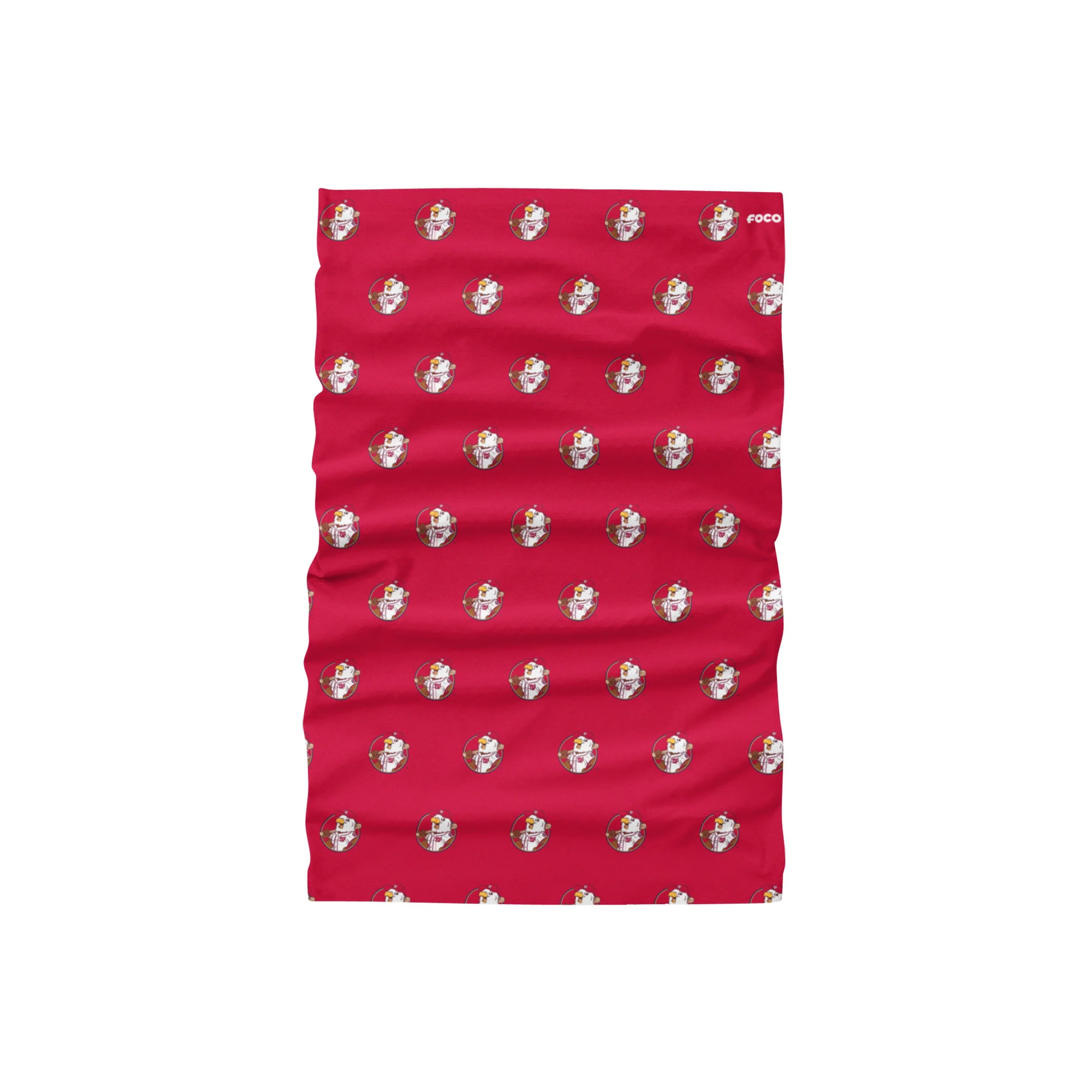 Washington Nationals MLB Screech Mini Print Mascot Gaiter Scarf - Image 2