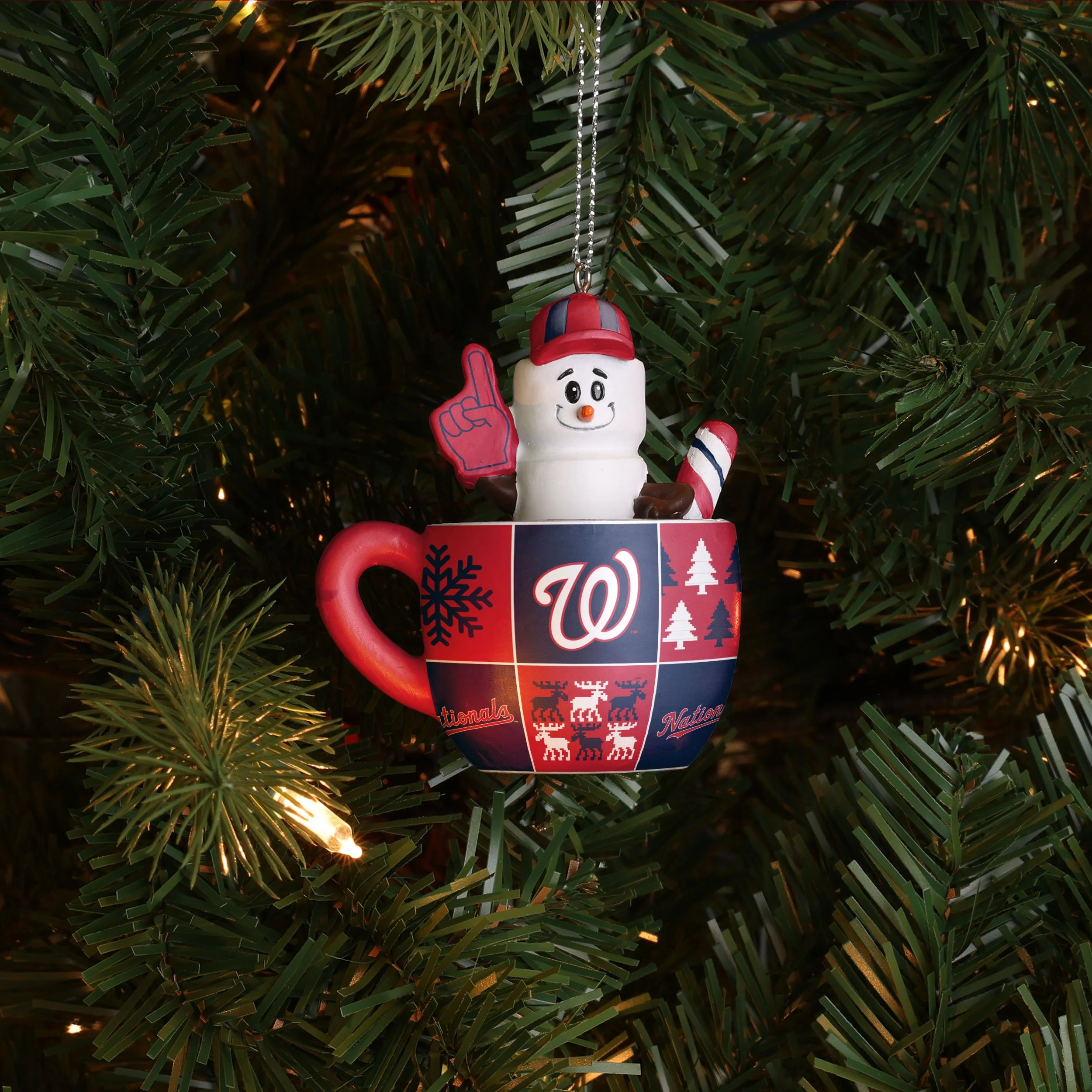 Washington Nationals MLB Smores Mug Ornament - Image 2