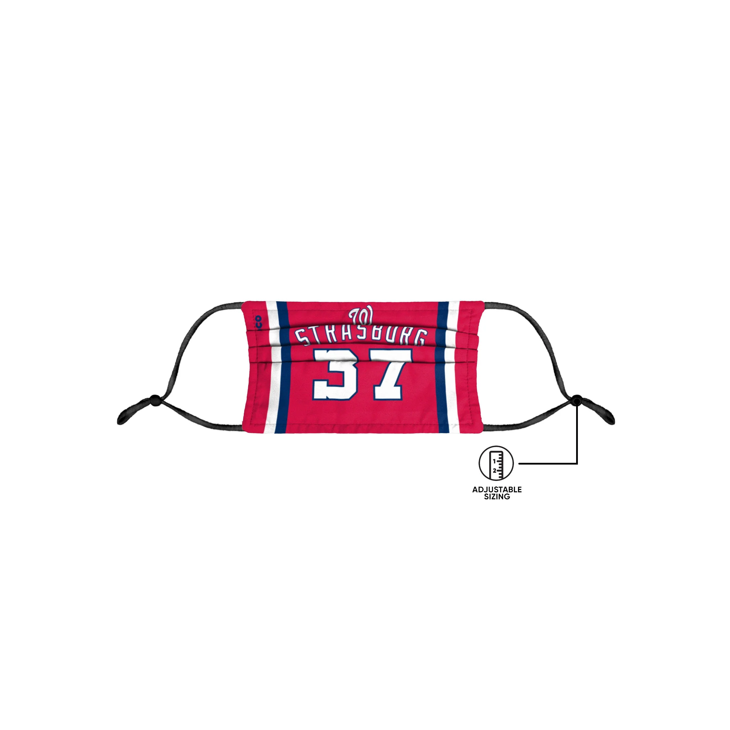 Washington Nationals MLB Stephen Strasburg Adjustable Face Cover - Image 5