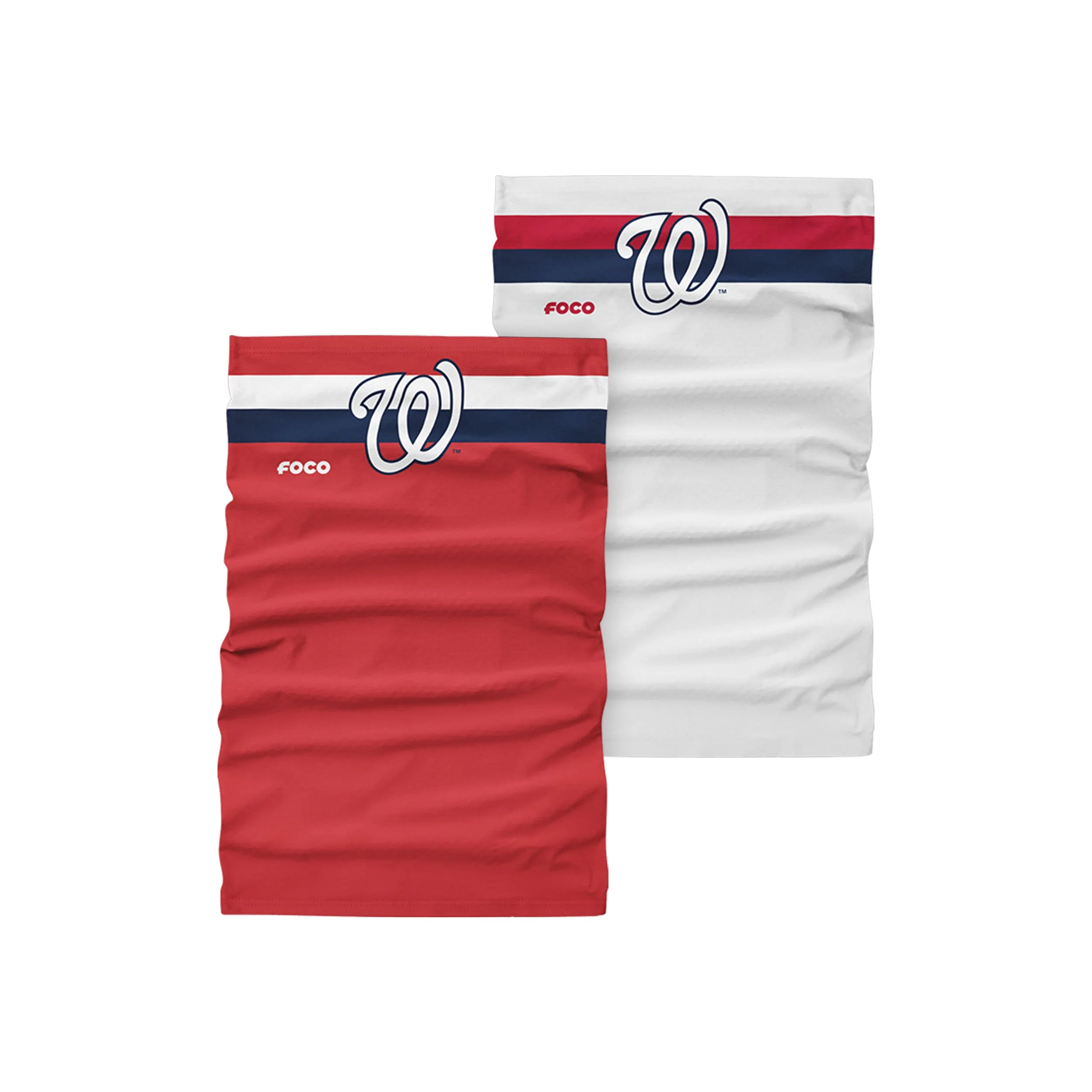 Washington Nationals MLB Stitched 2 Pack Gaiter Scarf - Image 2