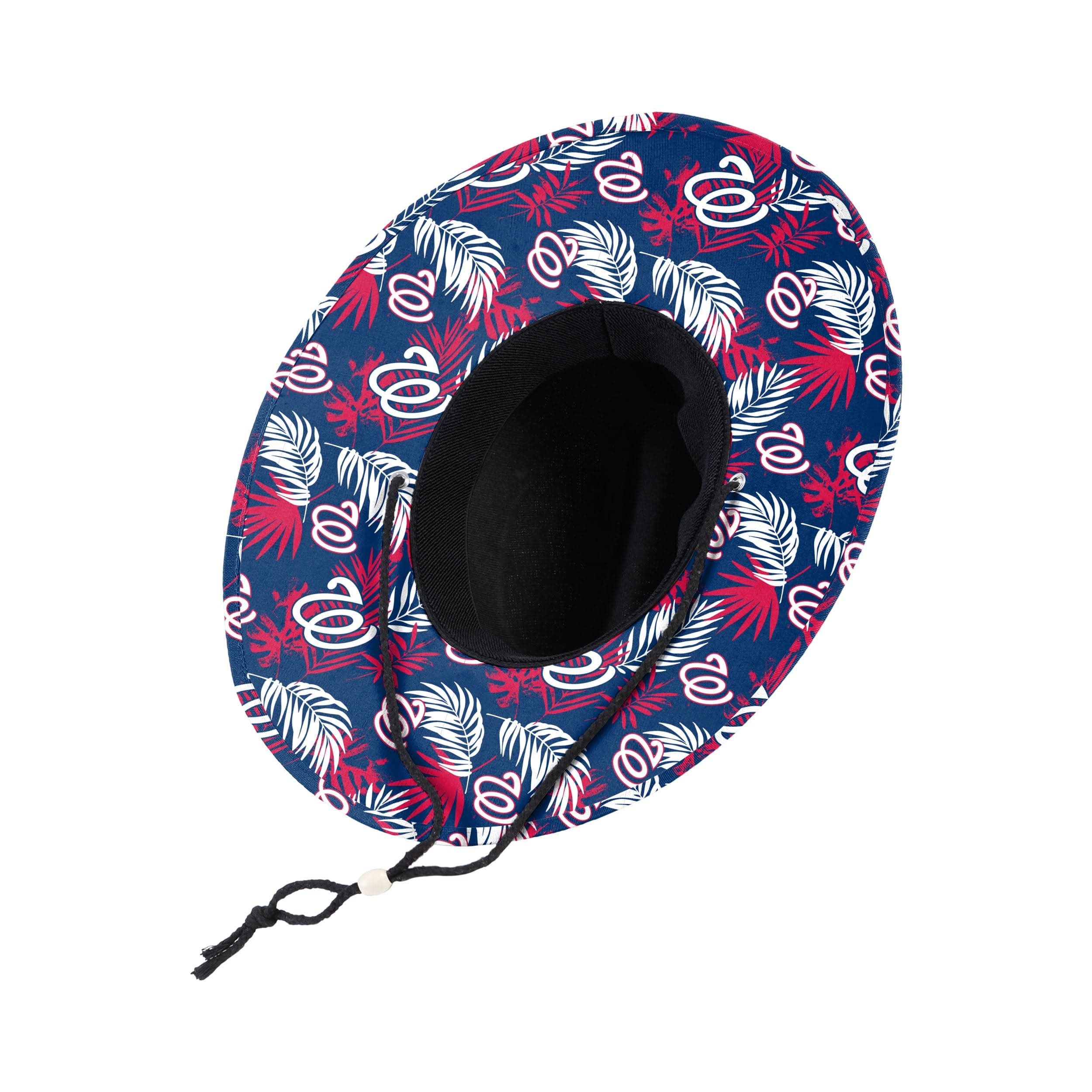 Washington Nationals MLB Team Color Straw Hat - Image 2