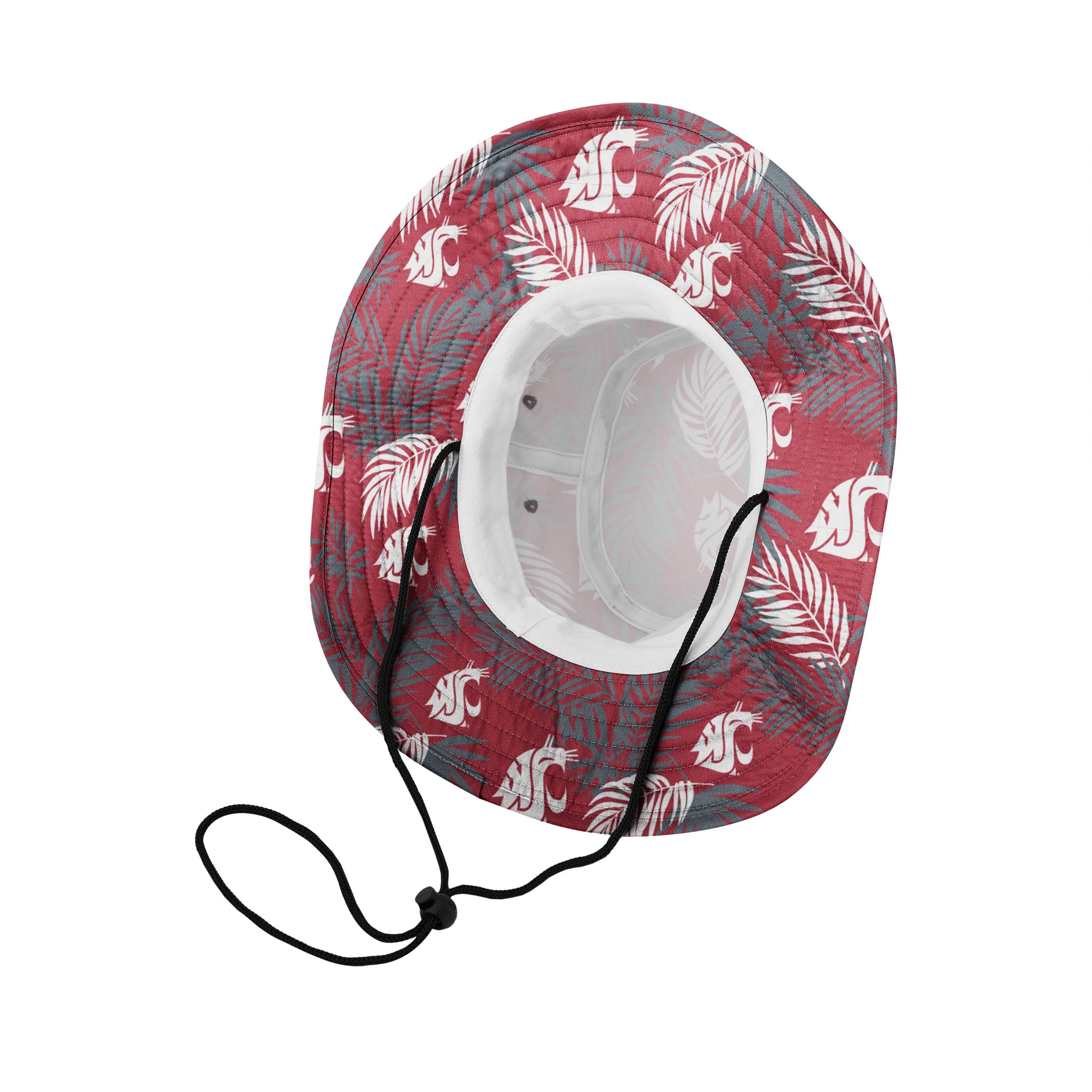 Washington State Cougars NCAA Floral Boonie Hat - Image 3