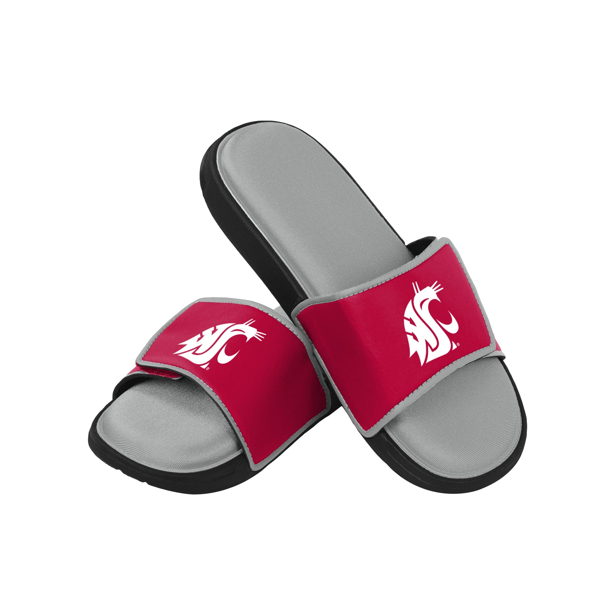 Washington State Cougars NCAA Mens Foam Sport Slide Sandals