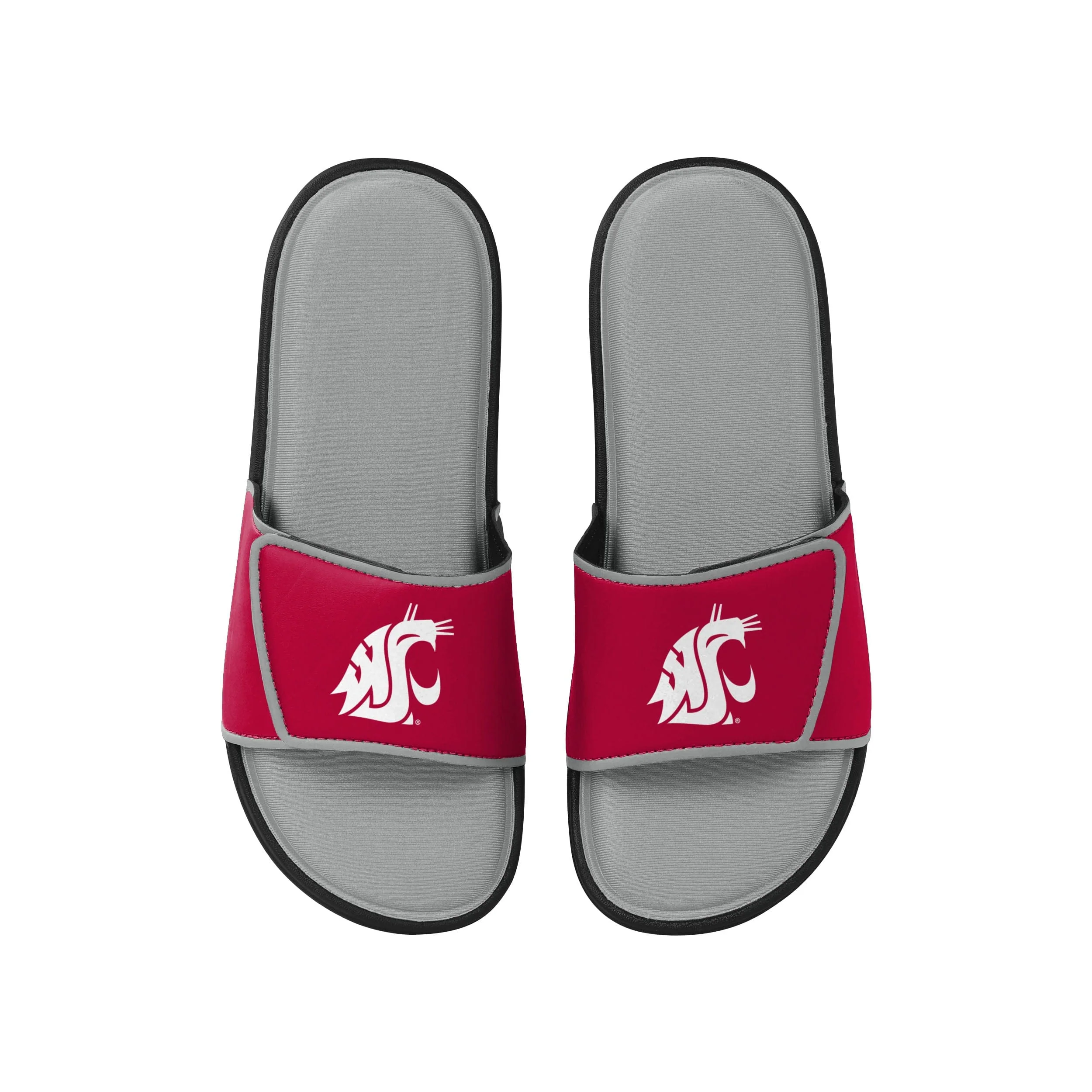 Washington State Cougars NCAA Mens Foam Sport Slide Sandals - Image 4