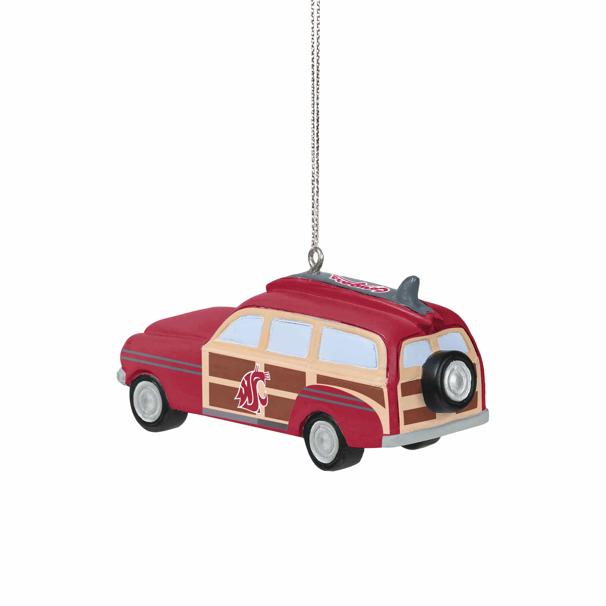 Washington State Cougars NCAA Station Wagon Ornament - Image 3