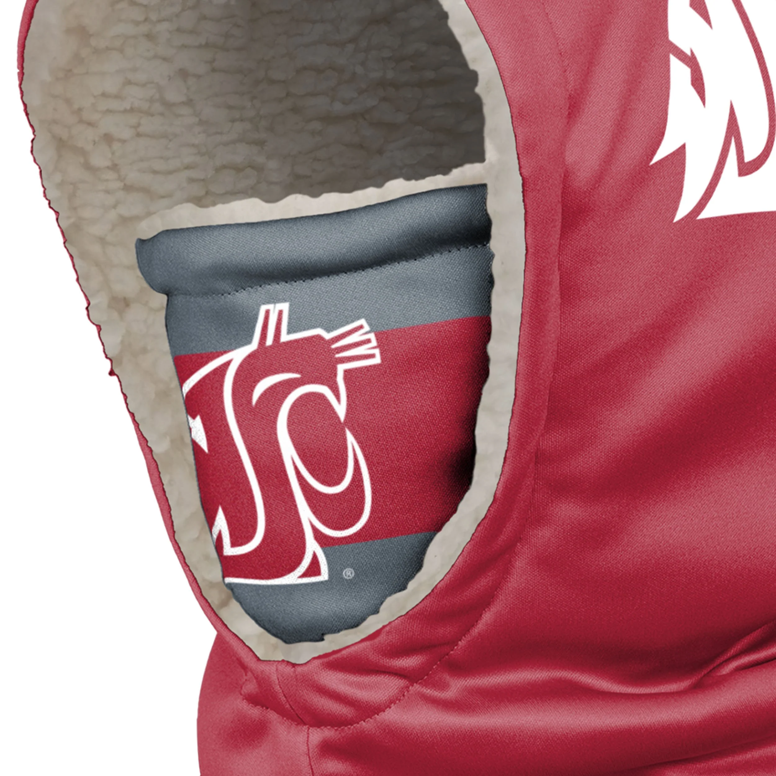 Washington State Cougars NCAA Thematic Hooded Gaiter - Image 3