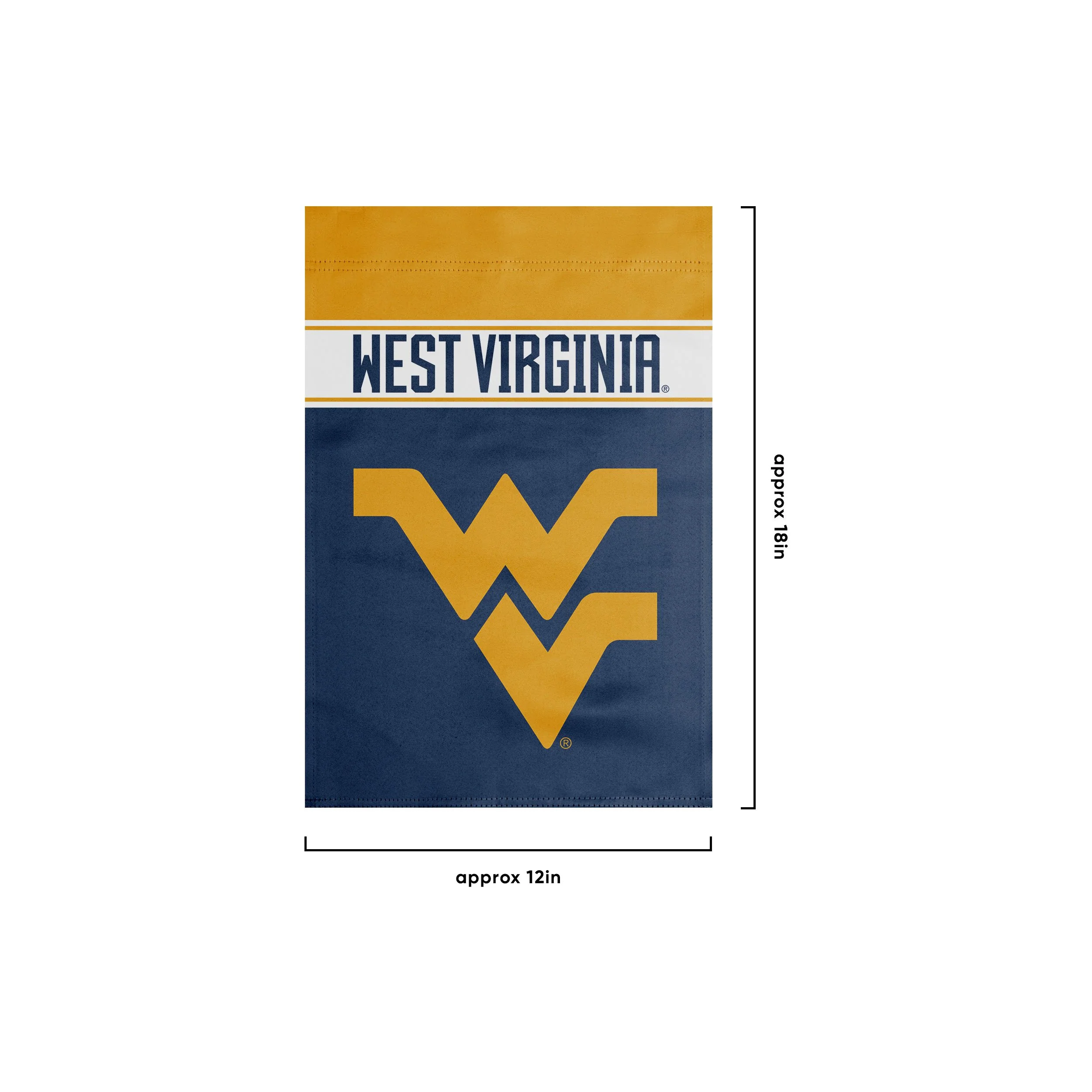 West Virginia Mountaineers NCAA Garden Flag - Image 3