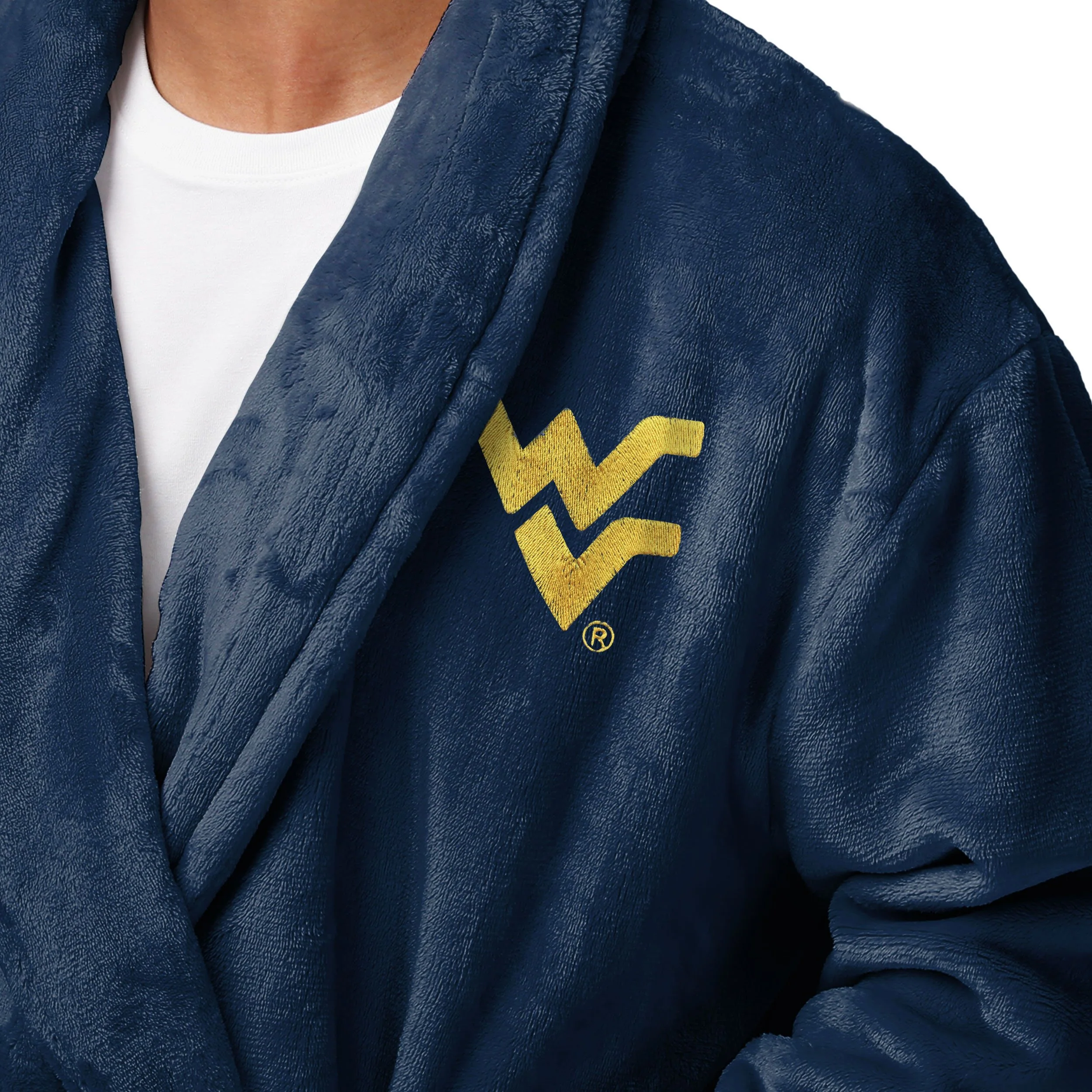 West Virginia Mountaineers NCAA Lazy Day Team Robe - Image 2