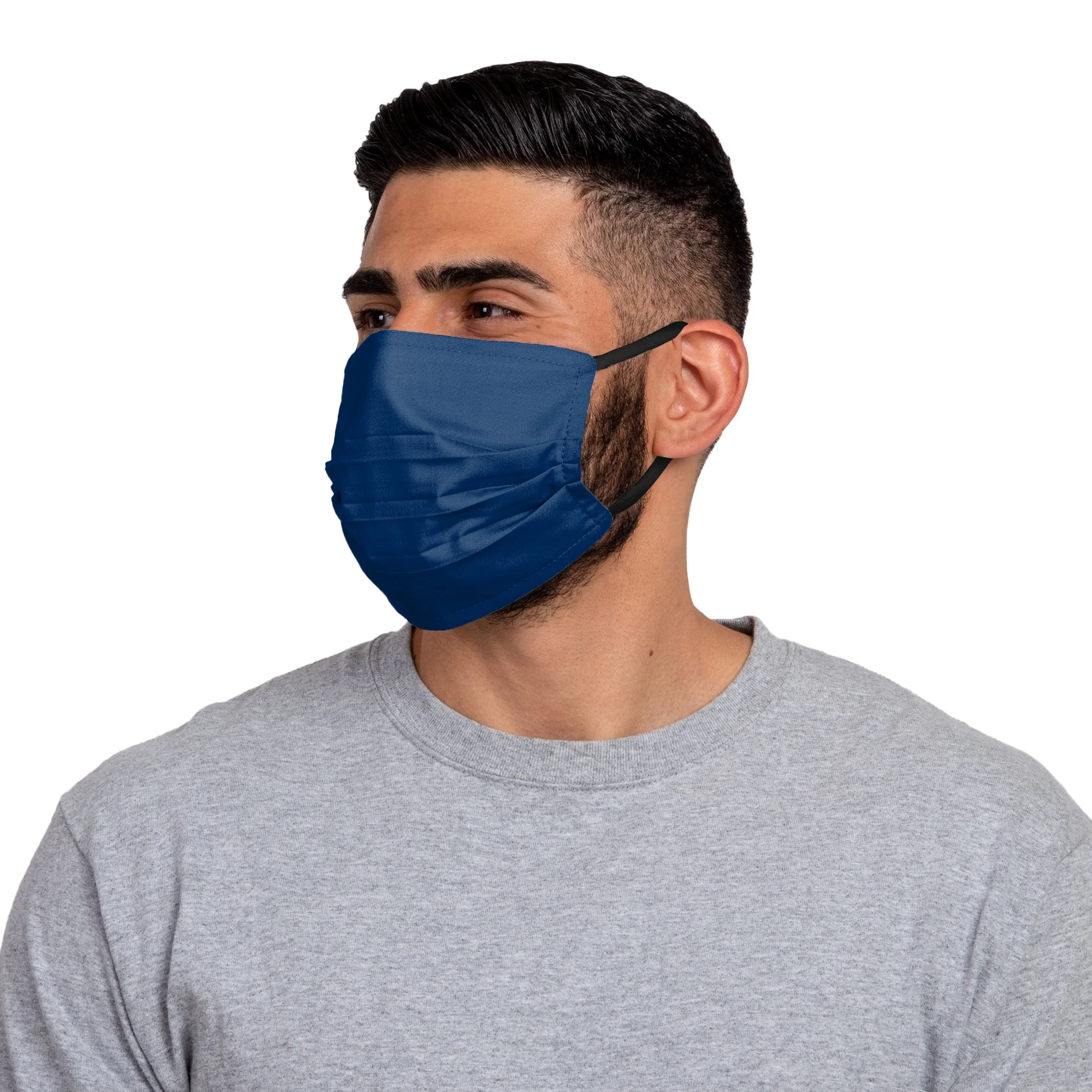 West Virginia Mountaineers NCAA Mens Matchday 3 Pack Face Cover - Image 3