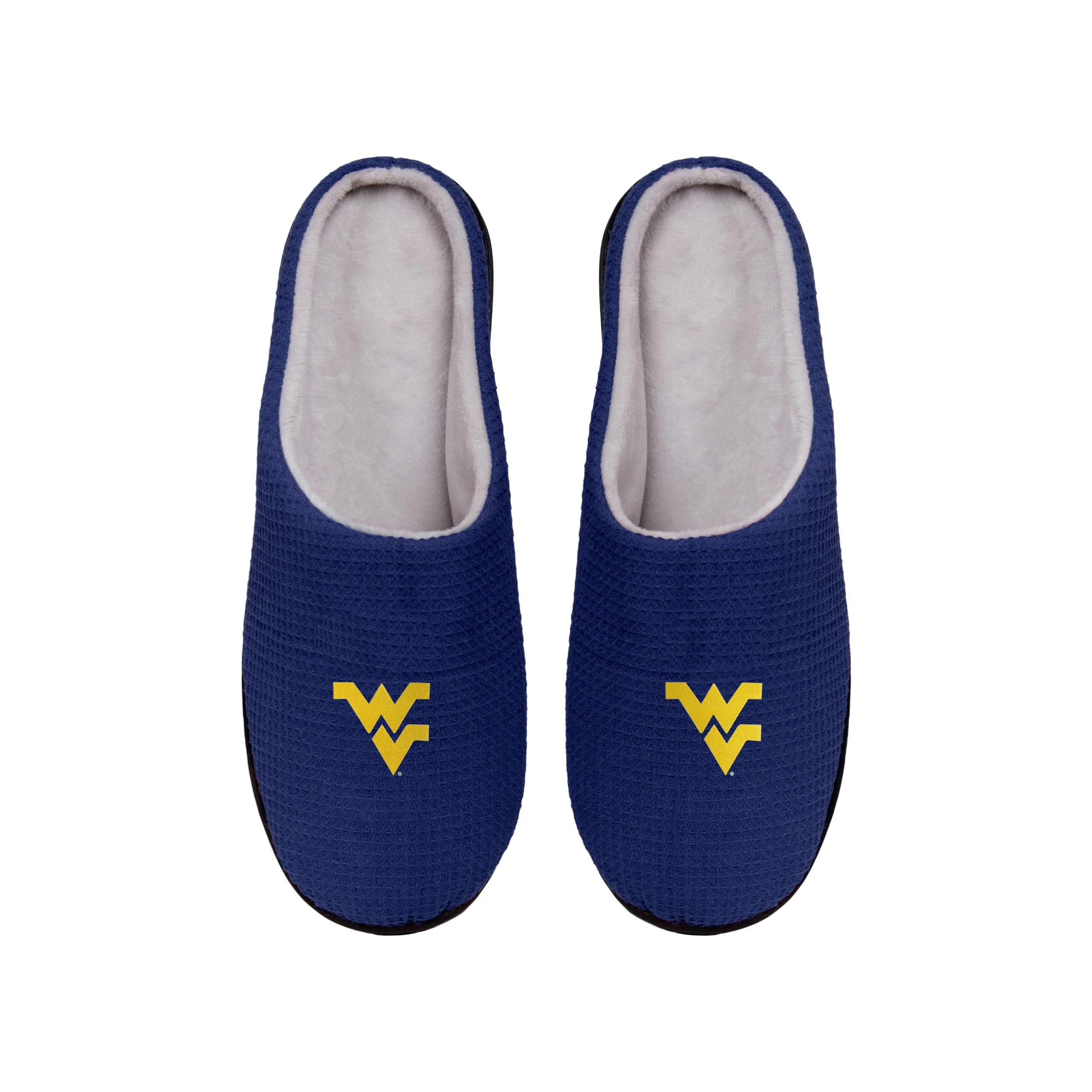 West Virginia Mountaineers NCAA Mens Memory Foam Slide Slippers - Image 2