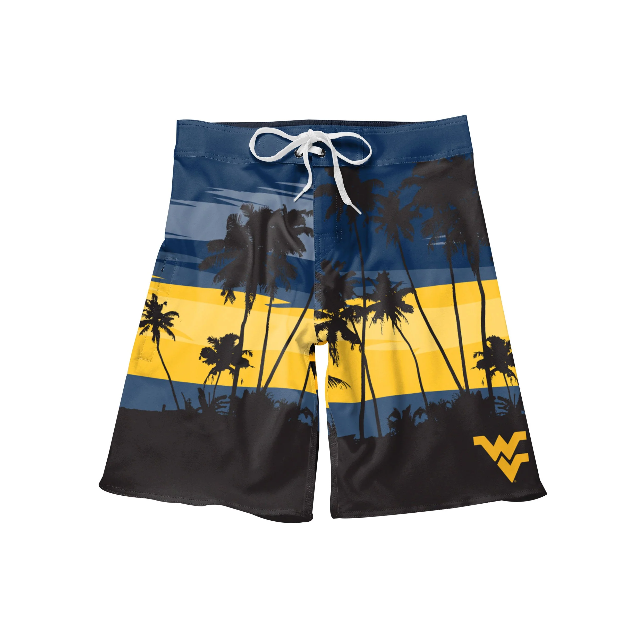 West Virginia Mountaineers NCAA Mens Sunset Boardshorts - Image 5