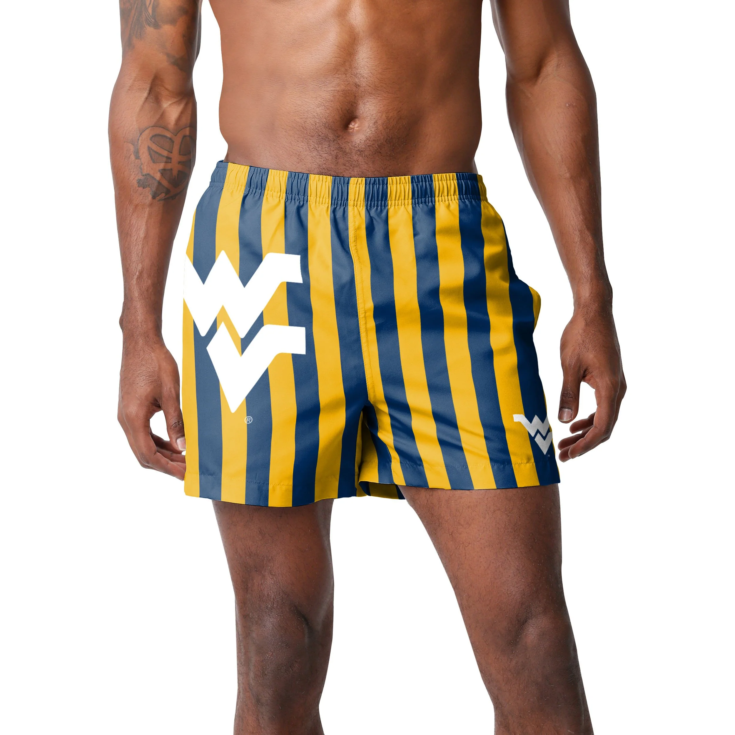 West Virginia Mountaineers NCAA Mens Thematic Woven Shorts - Image 2