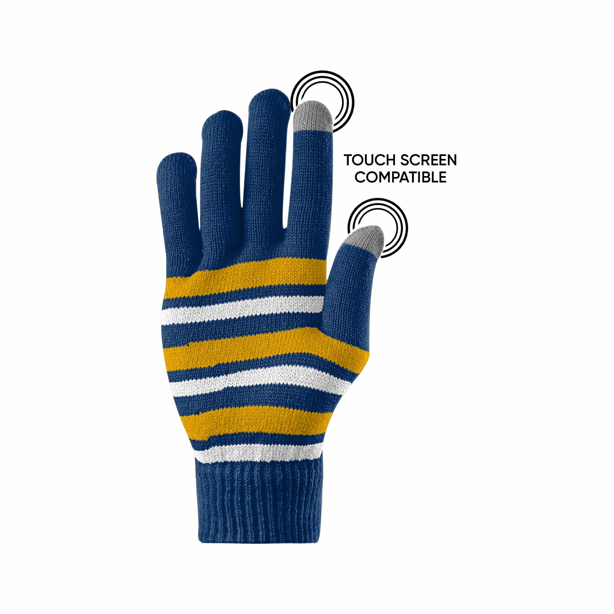 West Virginia Mountaineers NCAA Stretch Gloves - Image 3