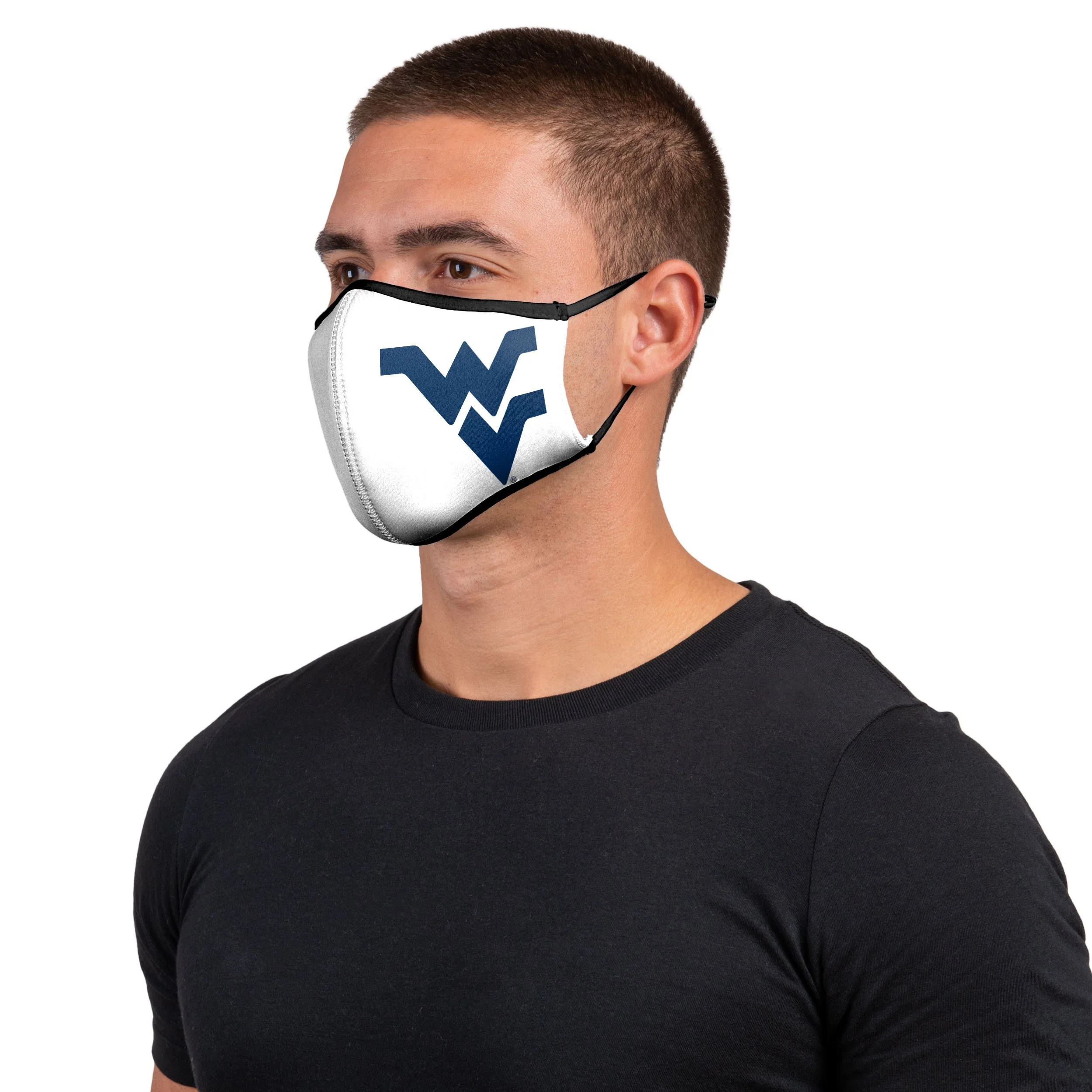 West Virginia Mountaineers NCAA Thematic Sport 3 Pack Face Cover - Image 2