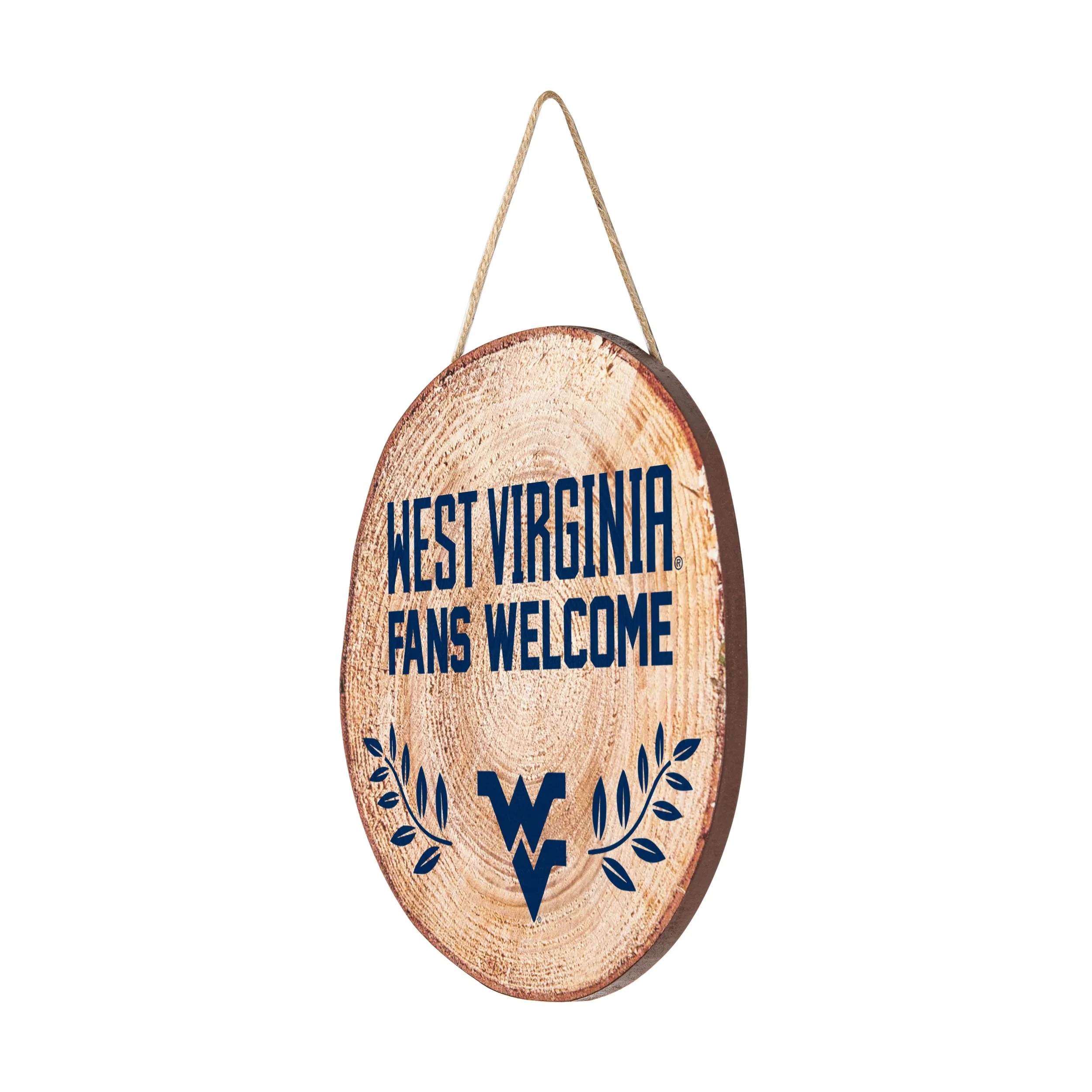 West Virginia Mountaineers NCAA Wood Stump Sign - Image 2