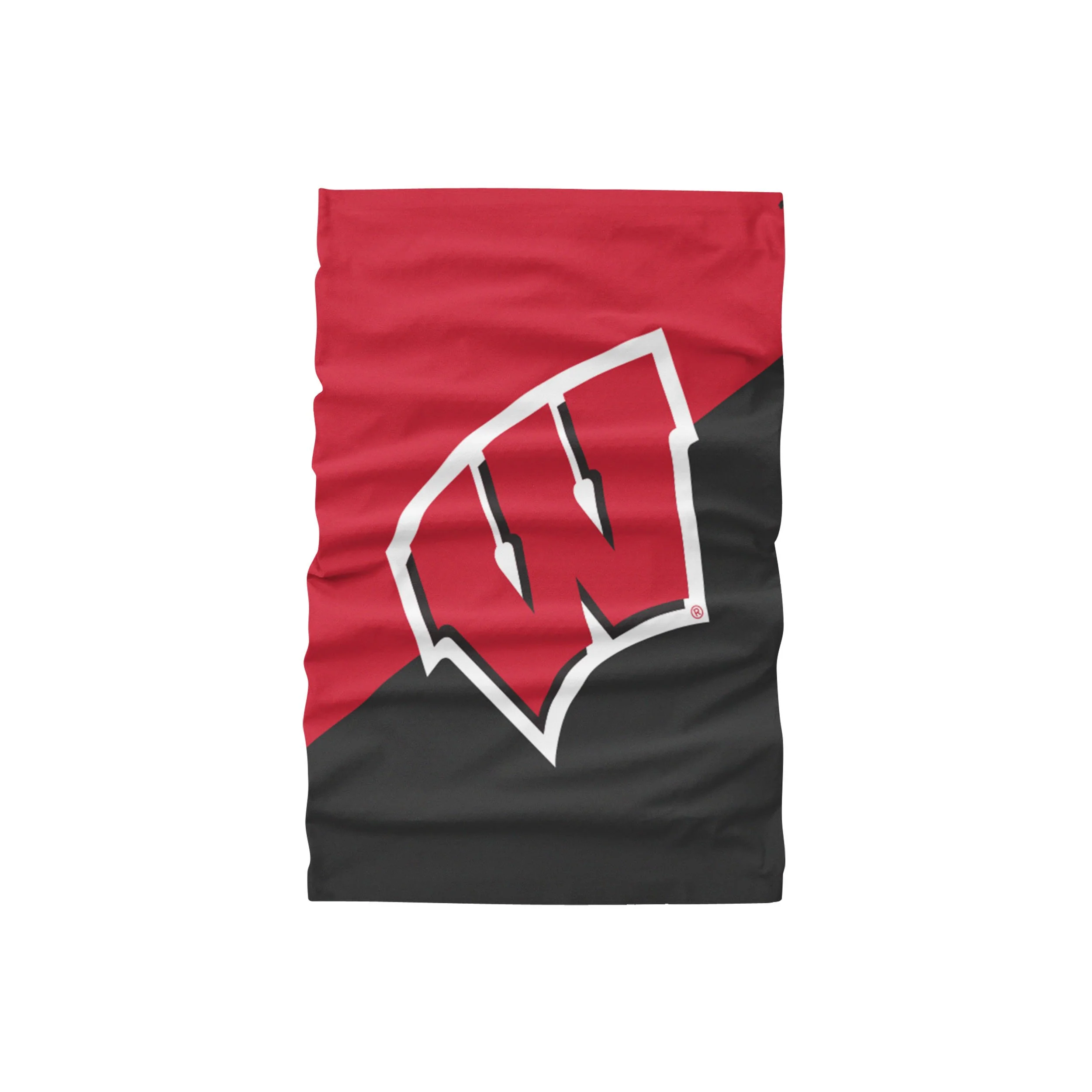 Wisconsin Badgers NCAA Big Logo Gaiter Scarf - Image 2