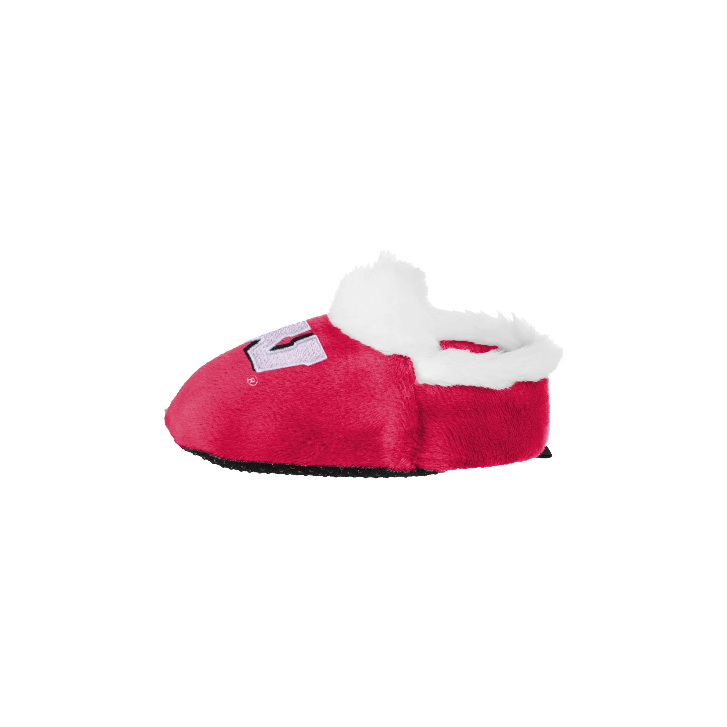 Wisconsin Badgers NCAA Logo Baby Bootie Slipper - Image 2