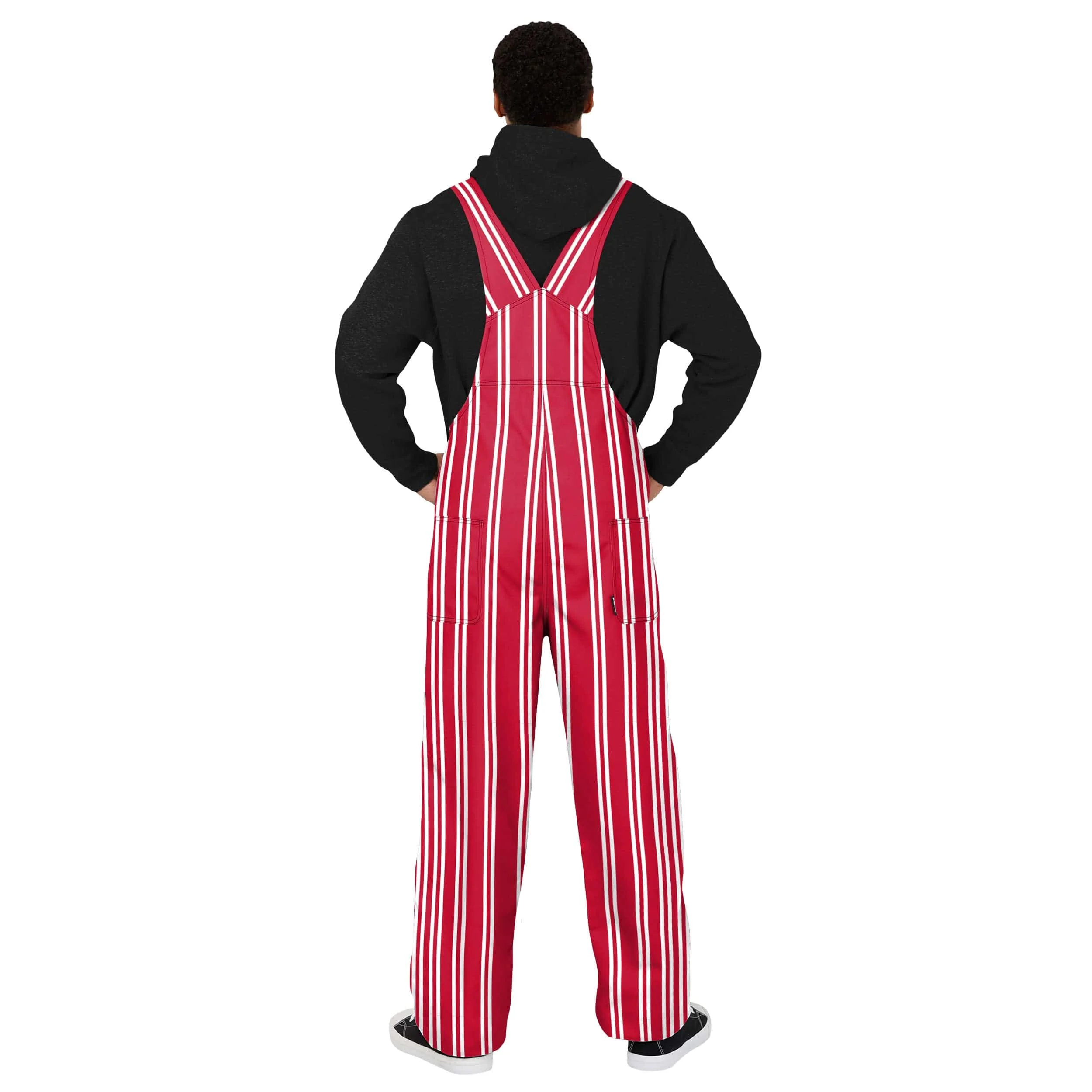 Wisconsin Badgers NCAA Mens Sideline Spirit Bib Overalls - Image 2